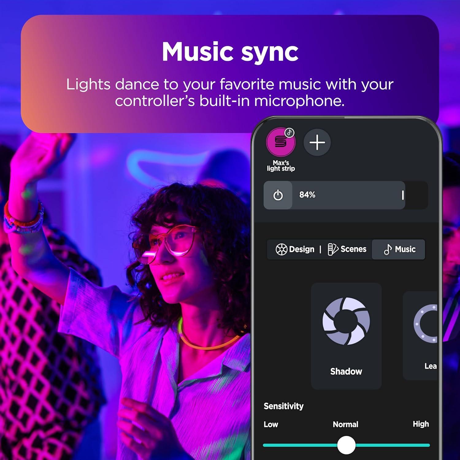 Tira de Luz LED Inteligente Roku 5m Multicolor WiFi