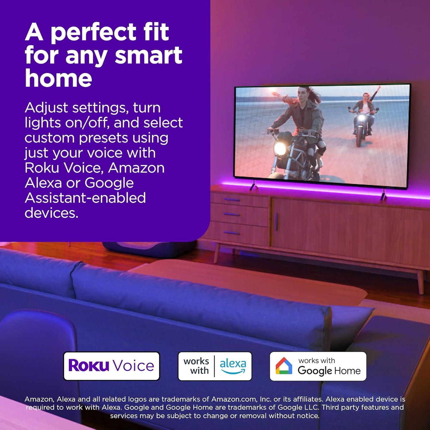 Tira de Luz LED Inteligente Roku 5m Multicolor WiFi