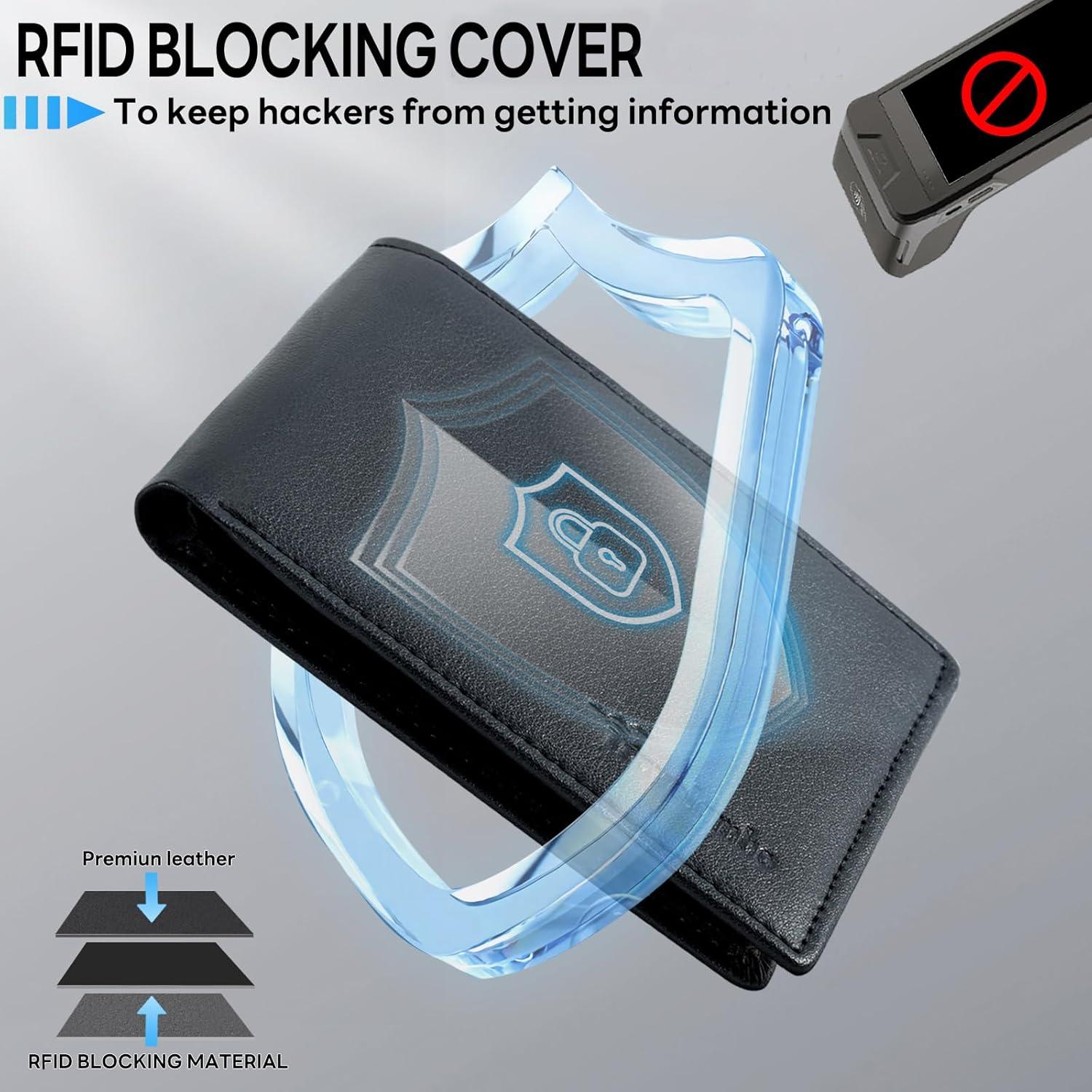 Billetera Minimalista Travelambo para Hombres con Bloqueo RFID