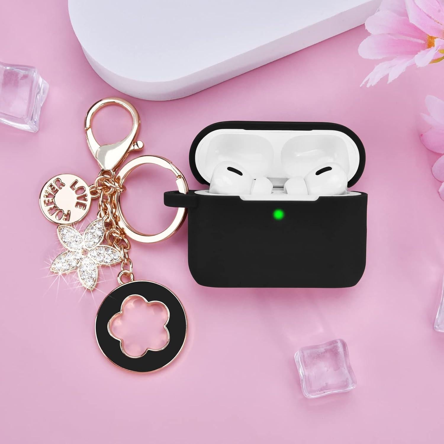 Funda Silicona VISOOM para AirPods Pro 2 - Color Negro
