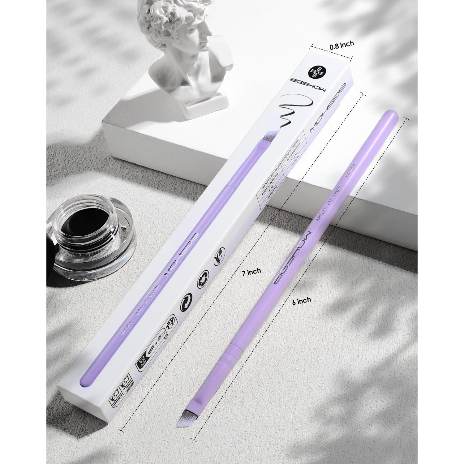 Pincel para Eyeliner EIGSHOW PRO Punta Fina 15.24 cm Vegano