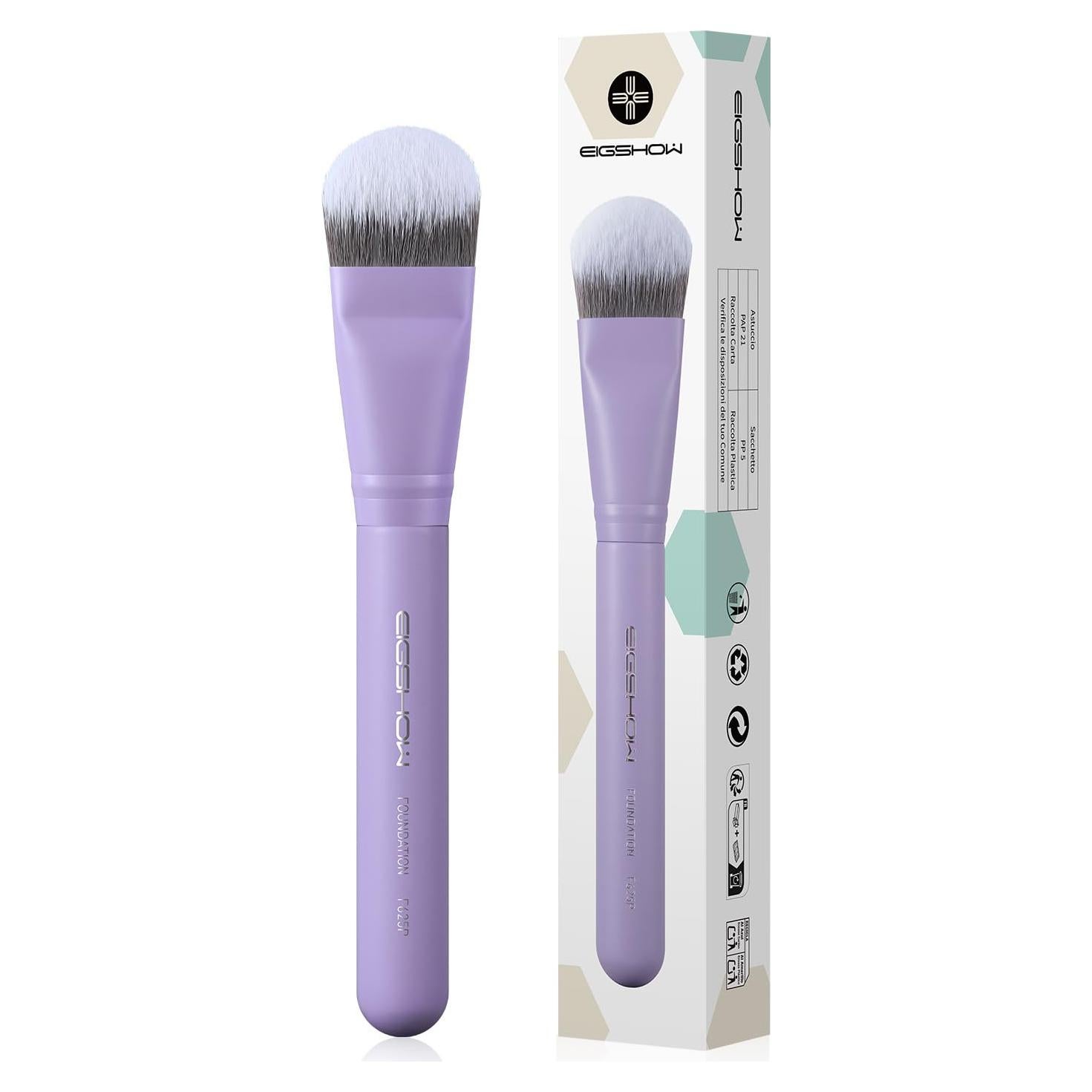 Brocha de Base EIGSHOW F625P en Ángulo con Iones de Plata