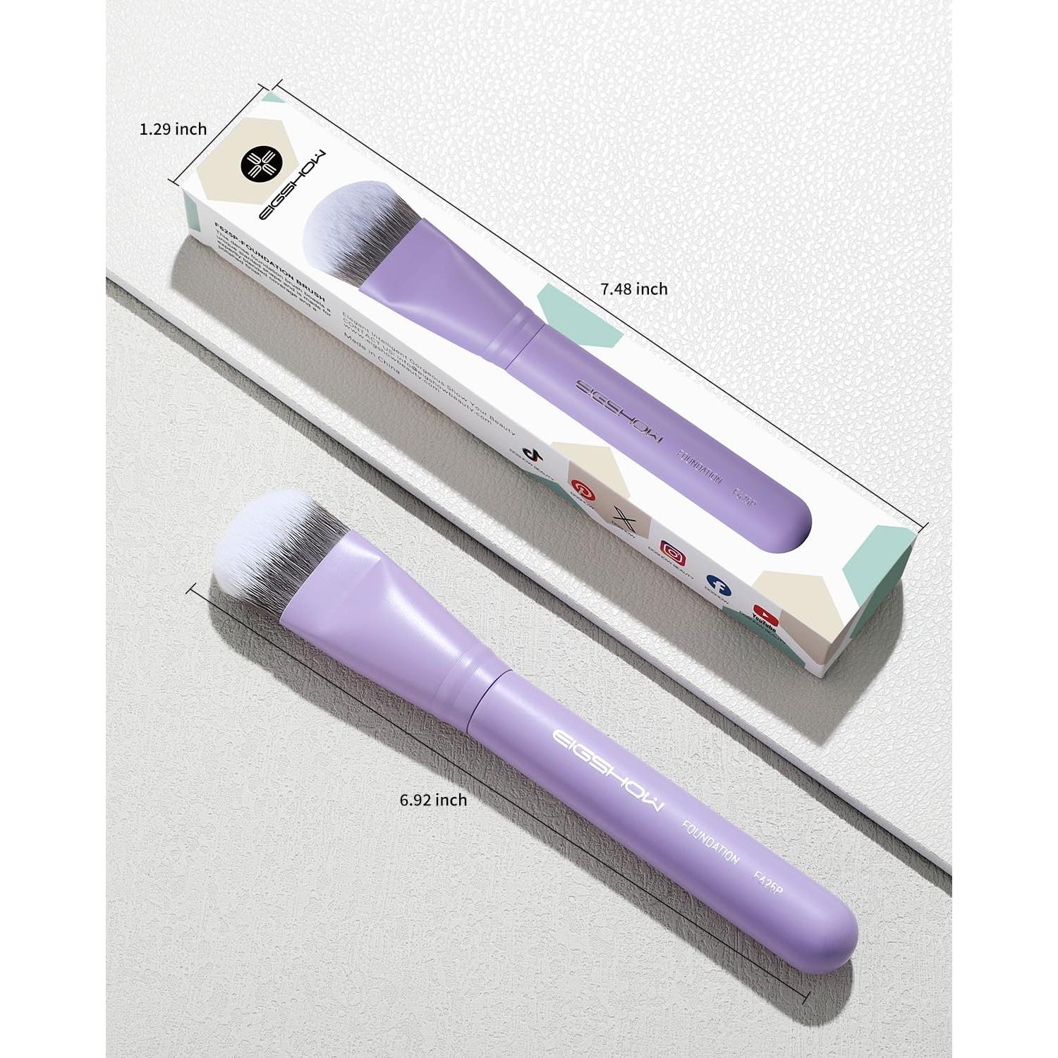 Brocha de Base EIGSHOW F625P en Ángulo con Iones de Plata