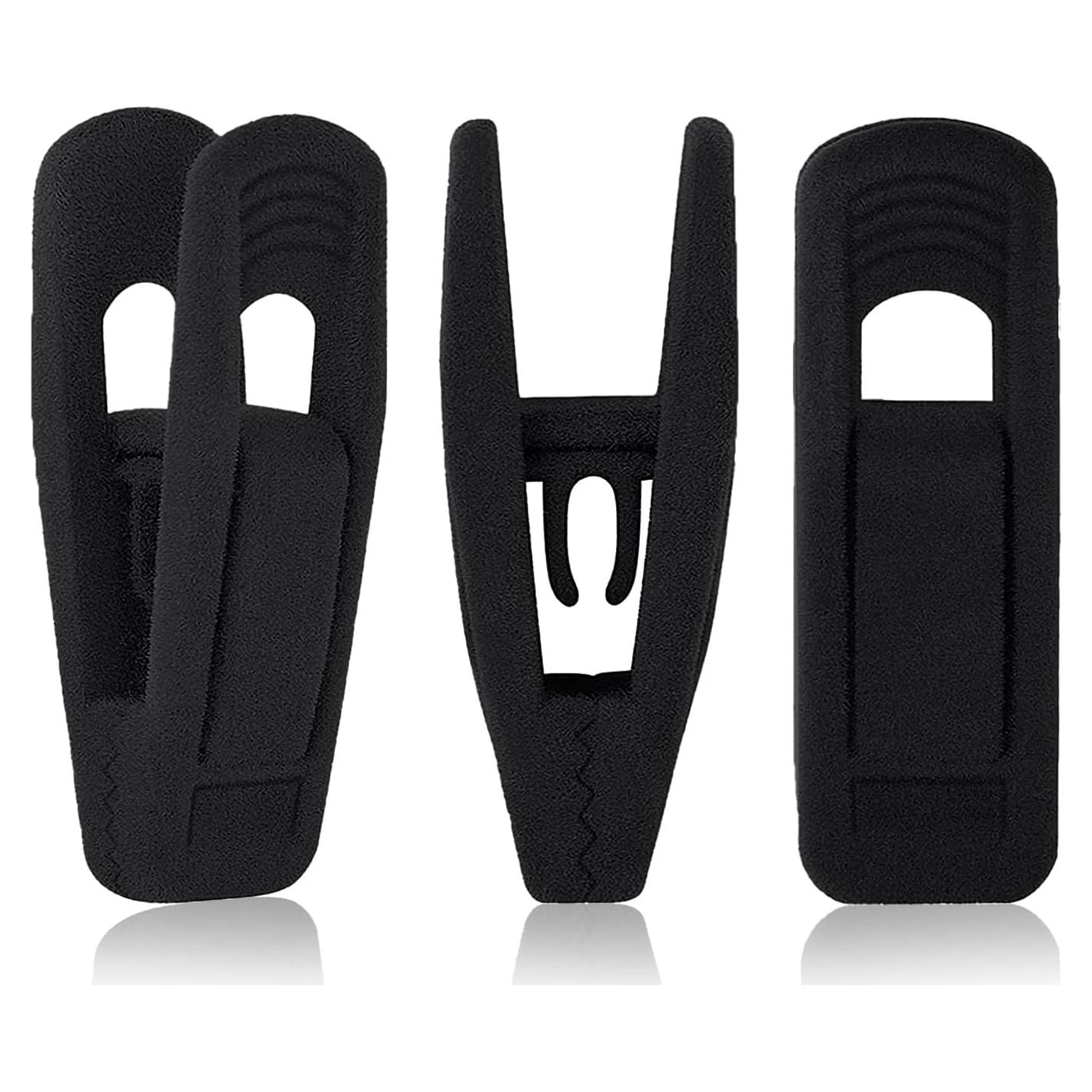 Clips de Terciopelo Negro Andiker 20 Piezas Antideslizantes