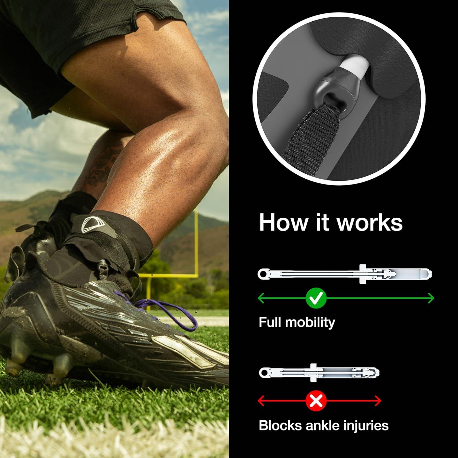 Funda de Tobillo Compresiva Betterguards 2.0 - Negro XXL Izquierdo