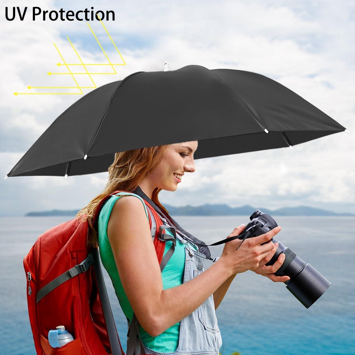 Sombrero Paraguas Bocampty 93.98 cm UV Ajustable para Pesca