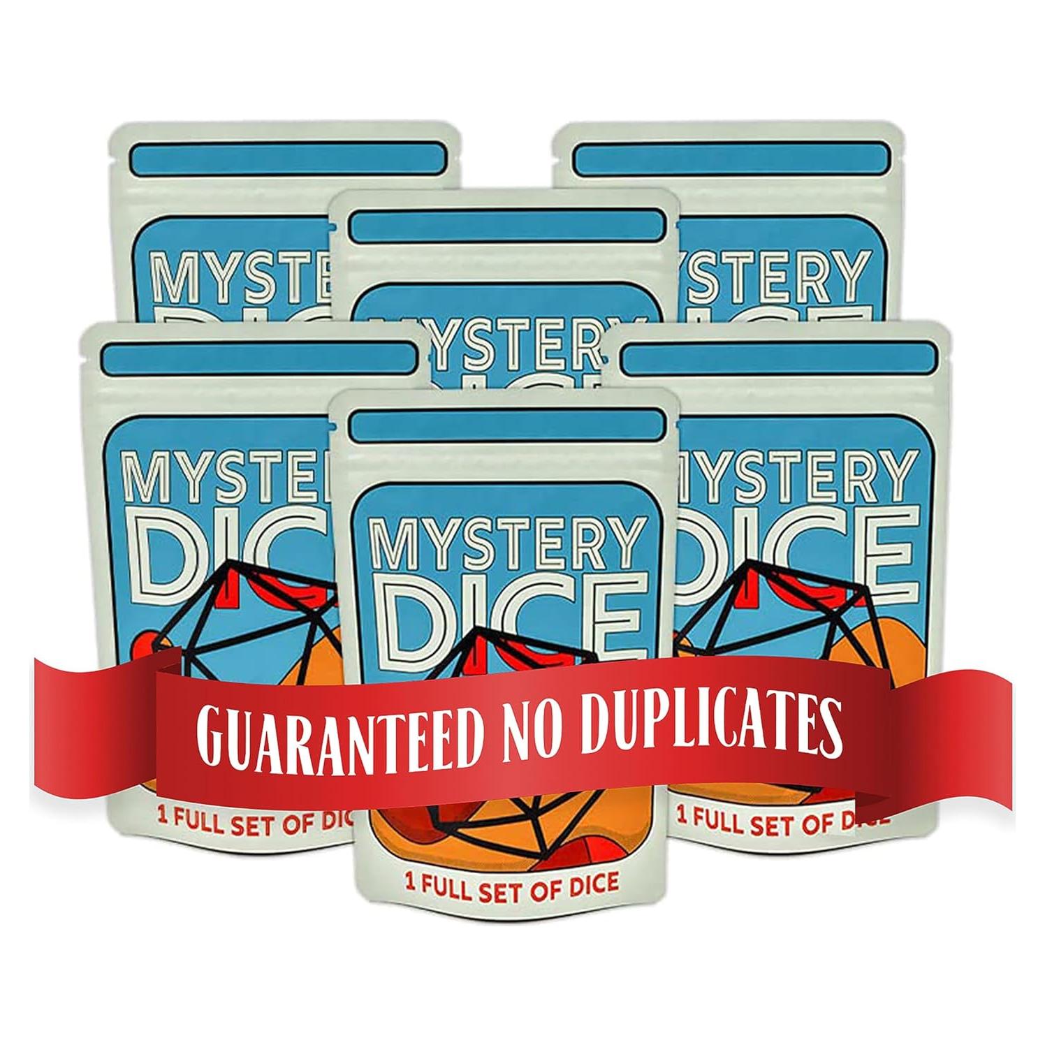 Dados de Misterio 1985 Games, Set de 7 Dados Poliedricos