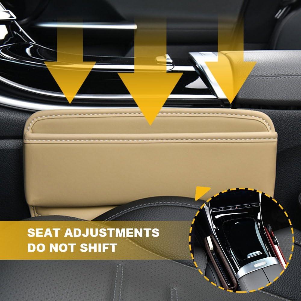 Organizador de Espacio entre Asientos HEVLE Beige 20x28.5cm