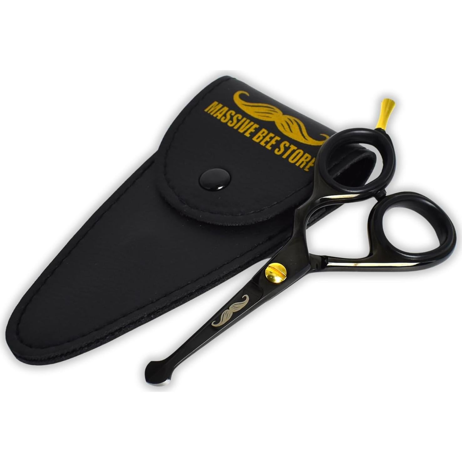 Tijeras de Afeitar de Acero Inoxidable Massive Bee 10.67 cm