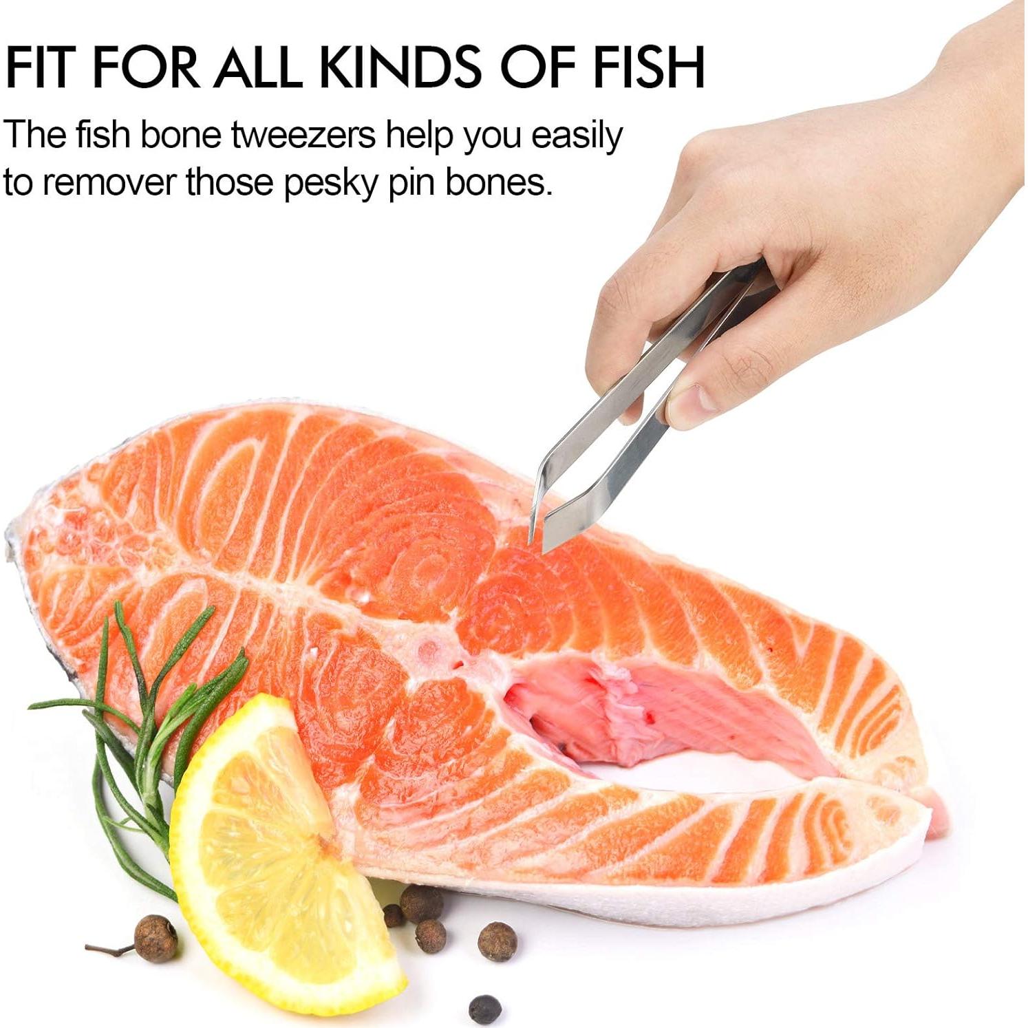 Pinzas para Espinas de Pescado Zaugontw de Acero Inoxidable