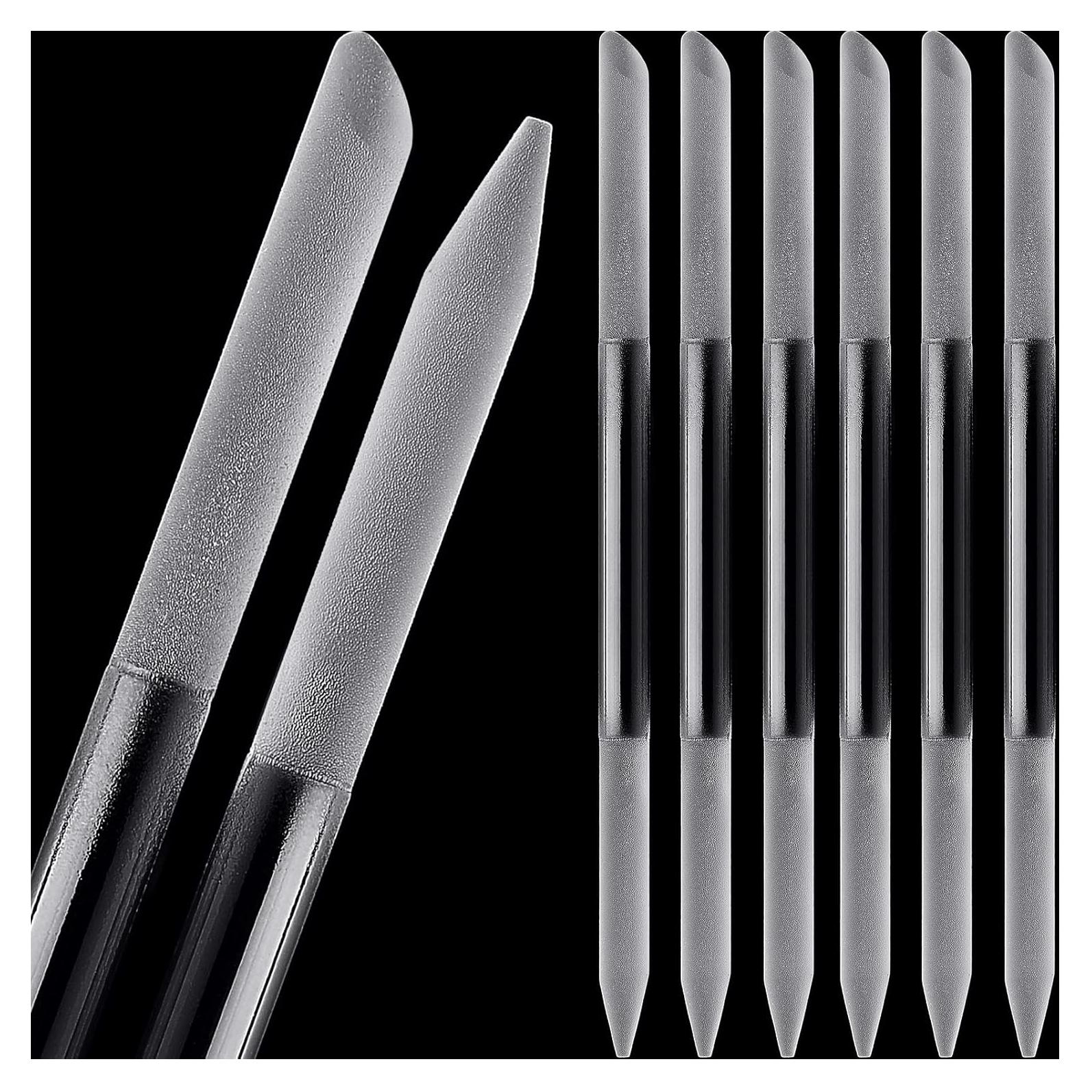 Set de 6 Herramientas de Manicura Maitys - Cutículas y Lima de Cristal