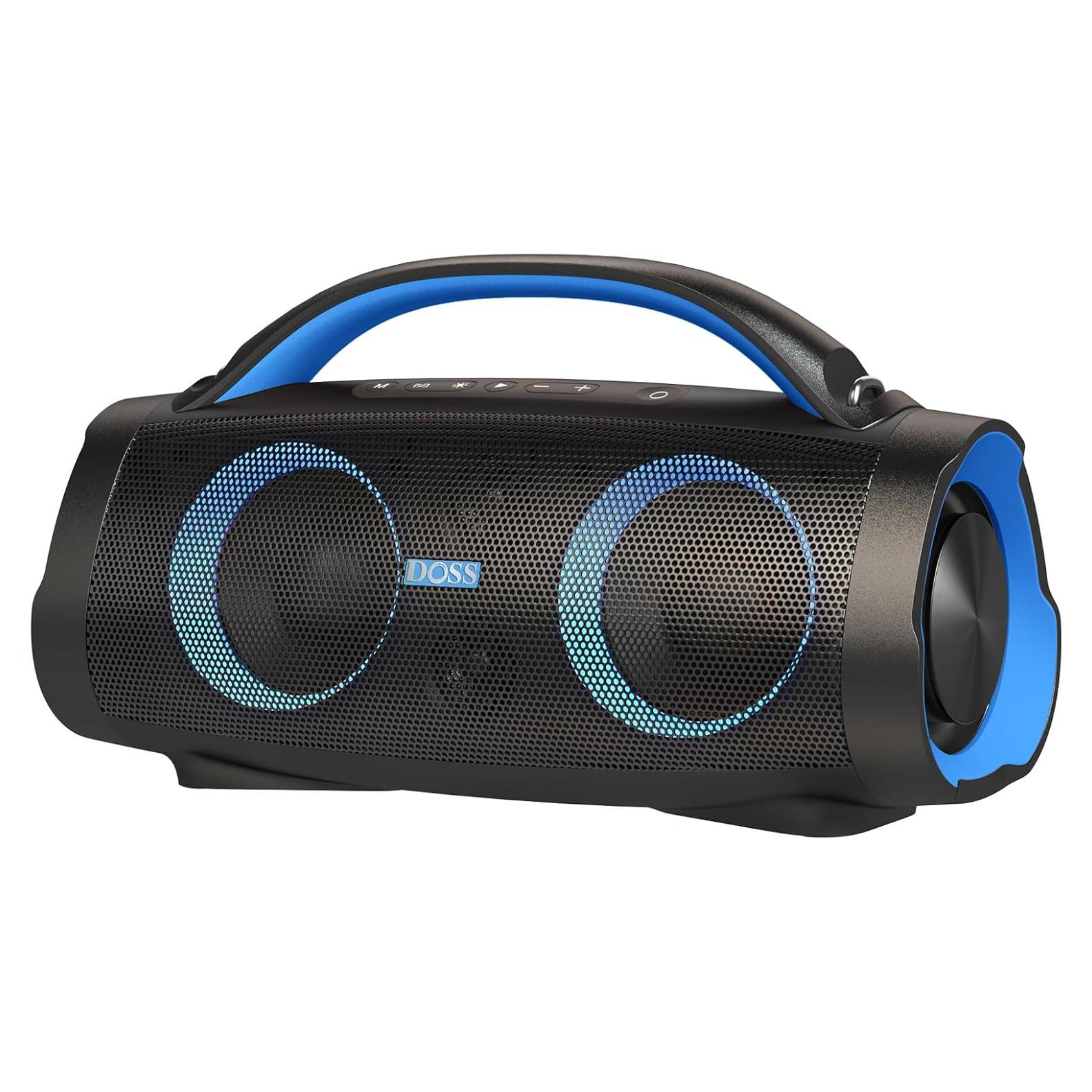 Altavoz Bluetooth DOSS Extreme Boom Pro 100W Impermeable Azul