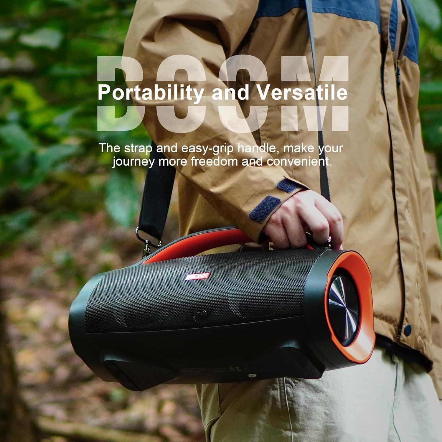 Altavoz Bluetooth DOSS Extreme Boom Pro 100W Impermeable Azul