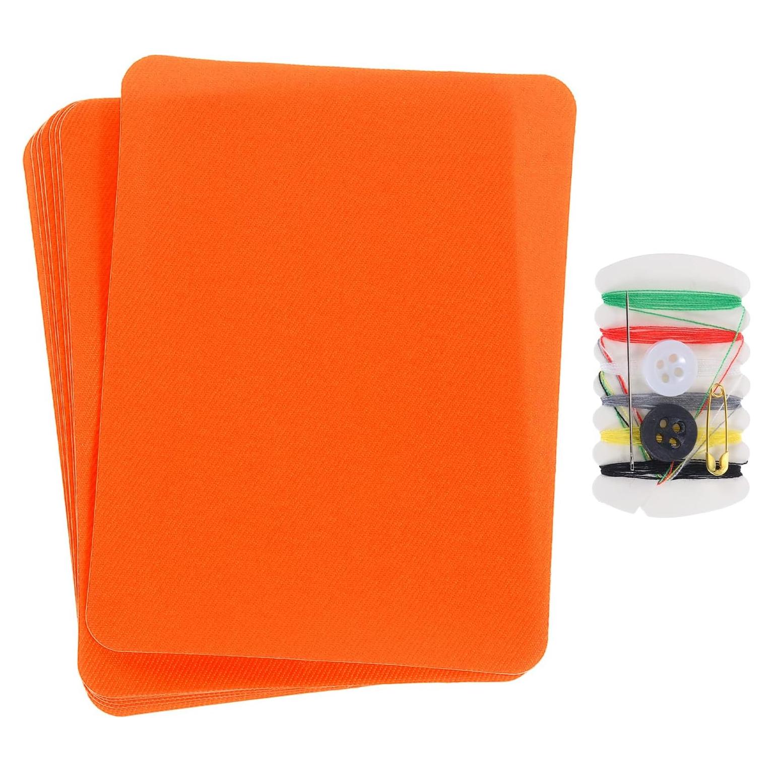 Parches de Planchar MECCANIXITY 8 Pcs Naranja Rojo 12.7x9.4cm