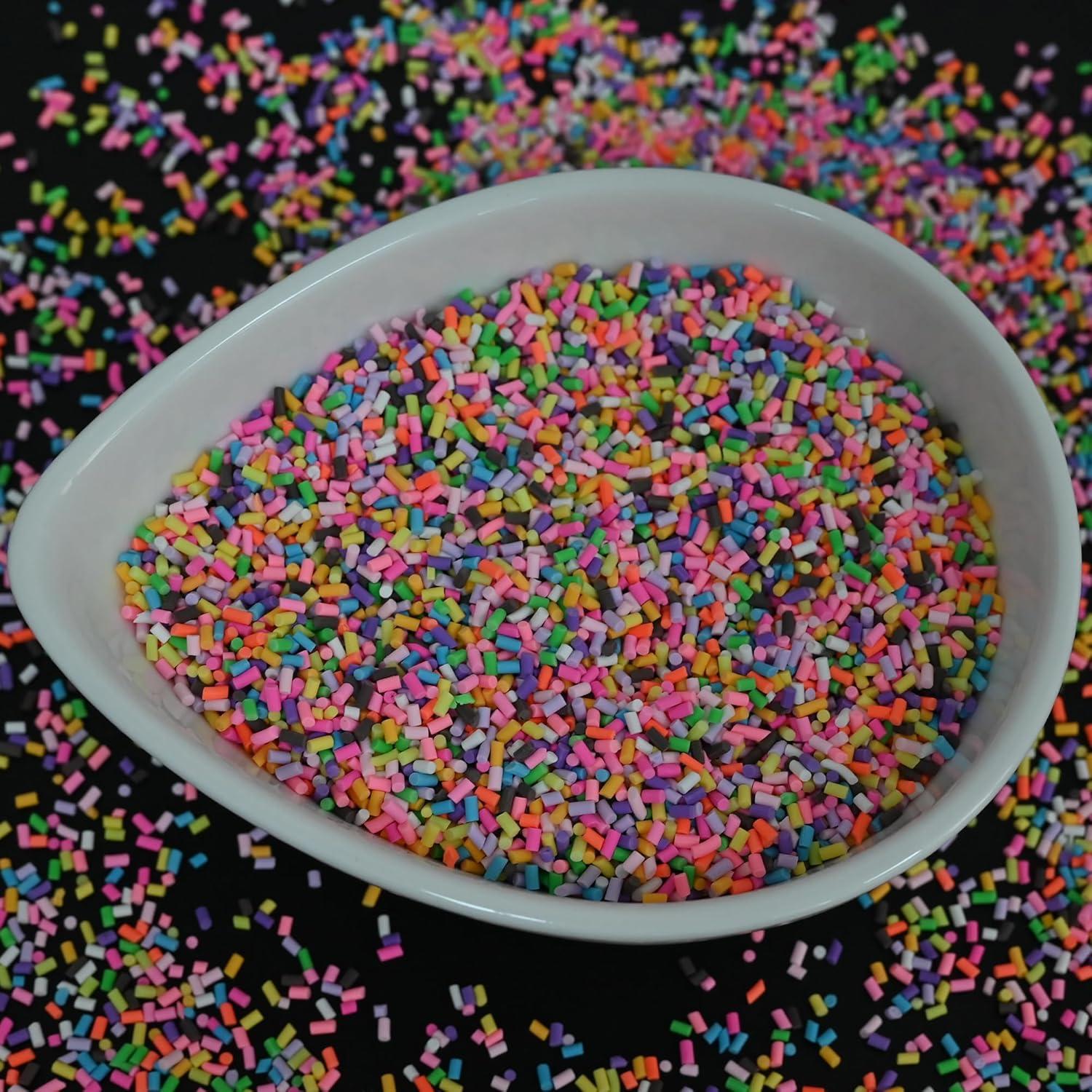 Chispas Falsas de Arcilla Polimérica LIKETURE 110g Negro