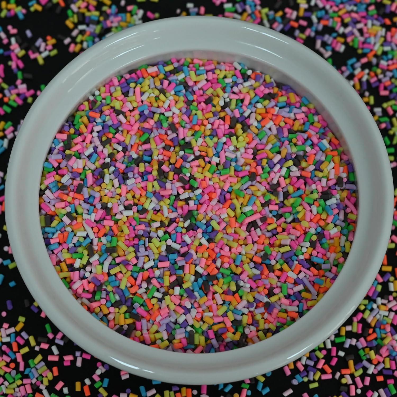 Chispas Falsas de Arcilla Polimérica LIKETURE 110g Negro