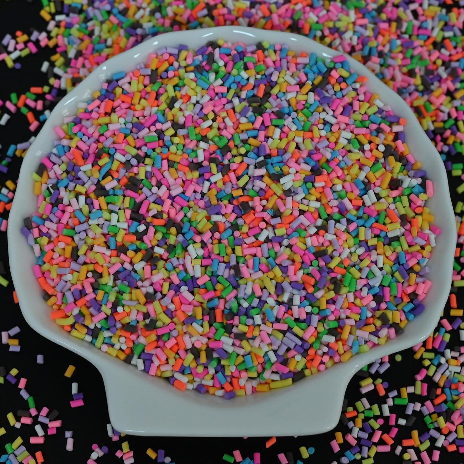 Chispas Falsas de Arcilla Polimérica LIKETURE 110g Negro