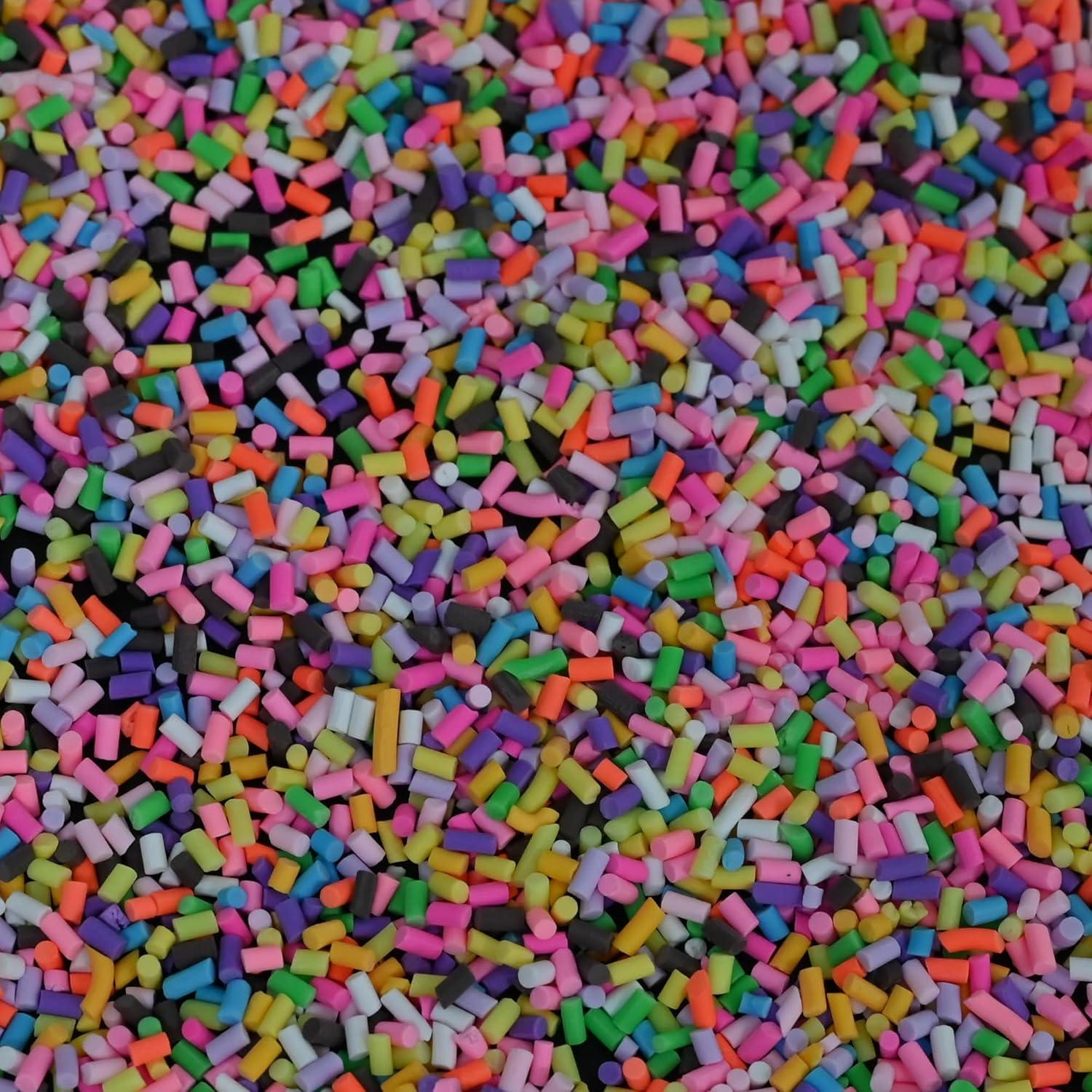 Chispas Falsas de Arcilla Polimérica LIKETURE 110g Negro