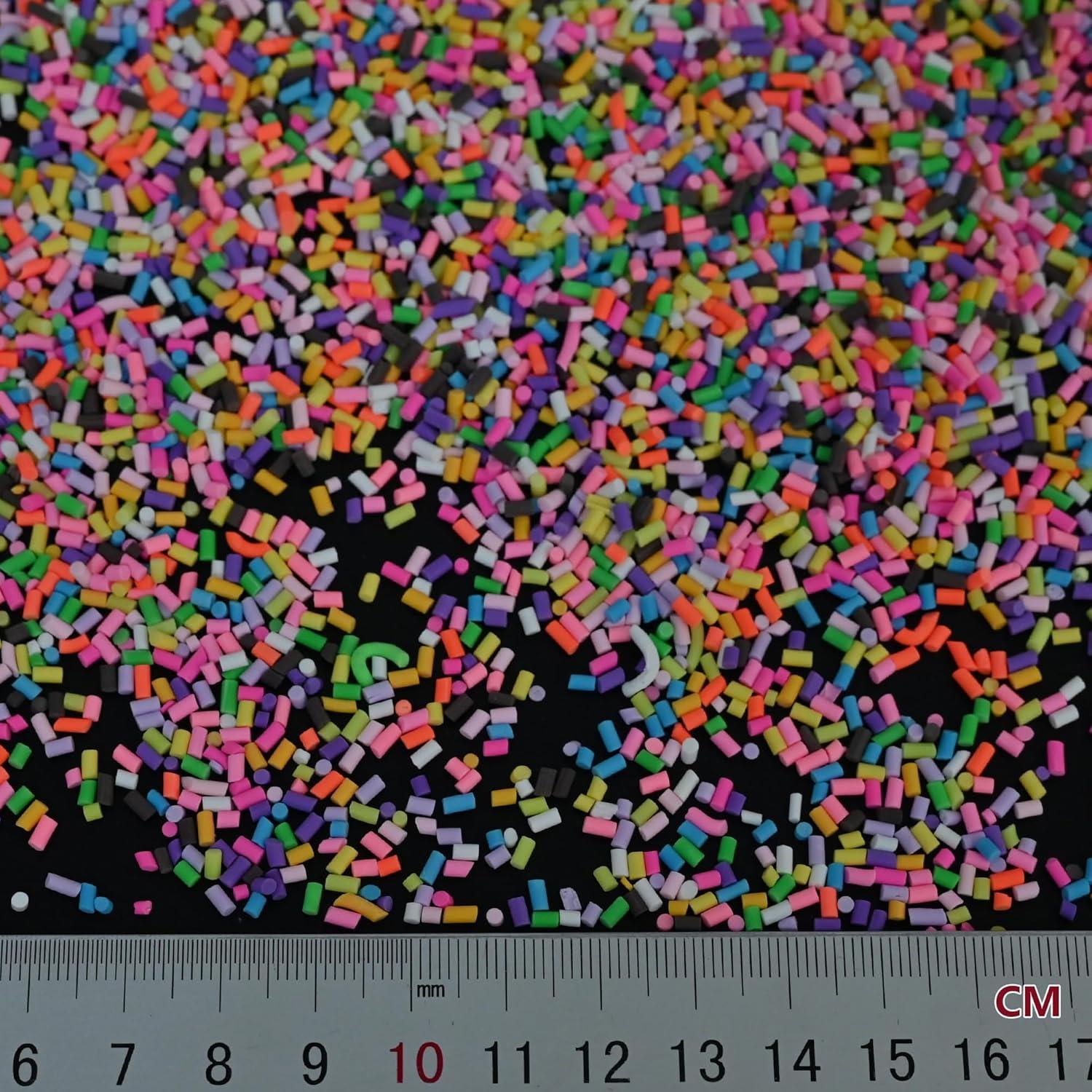 Chispas Falsas de Arcilla Polimérica LIKETURE 110g Negro