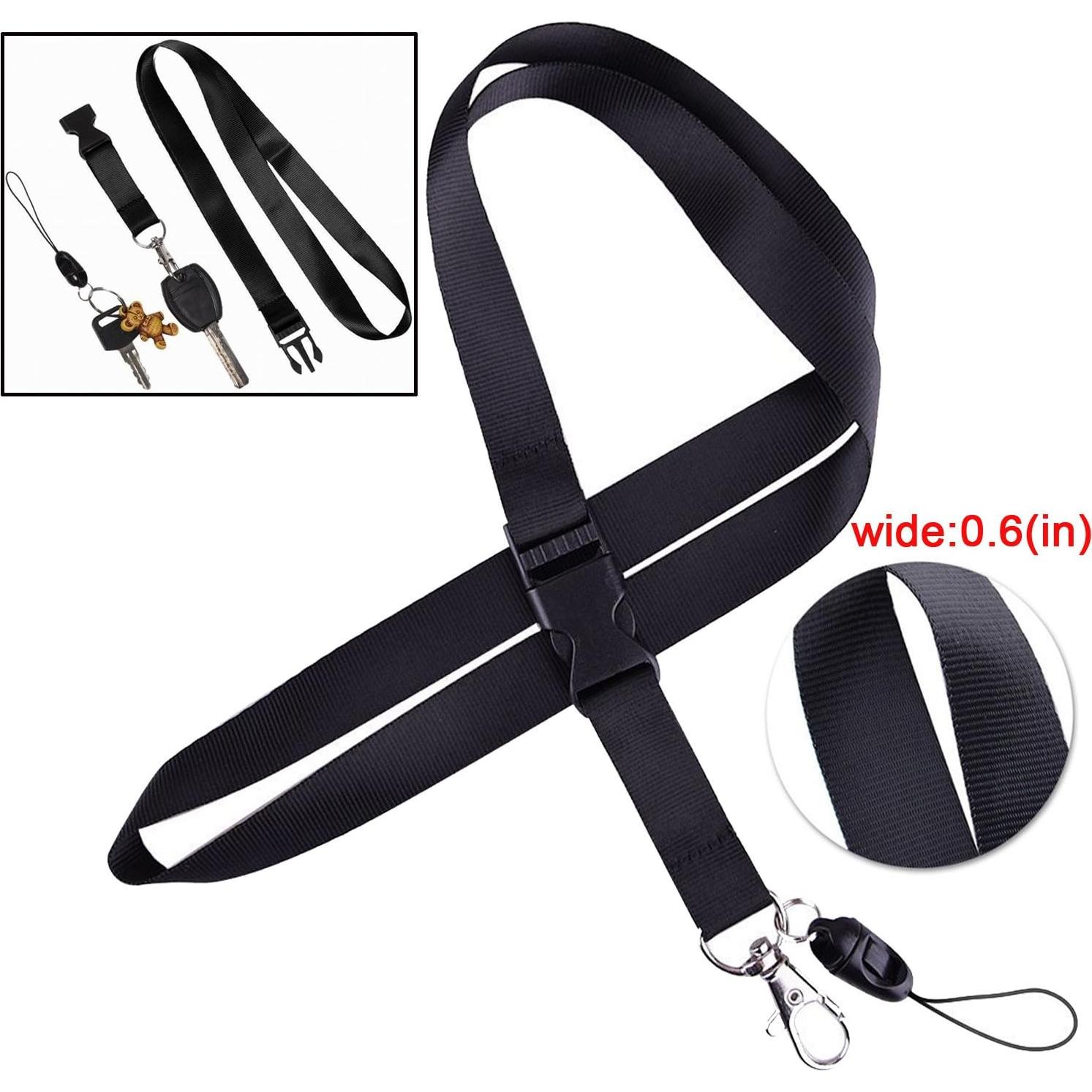 Cintas de Cuello YOUOWO 5 Pack con Portatarjetas Horizontal