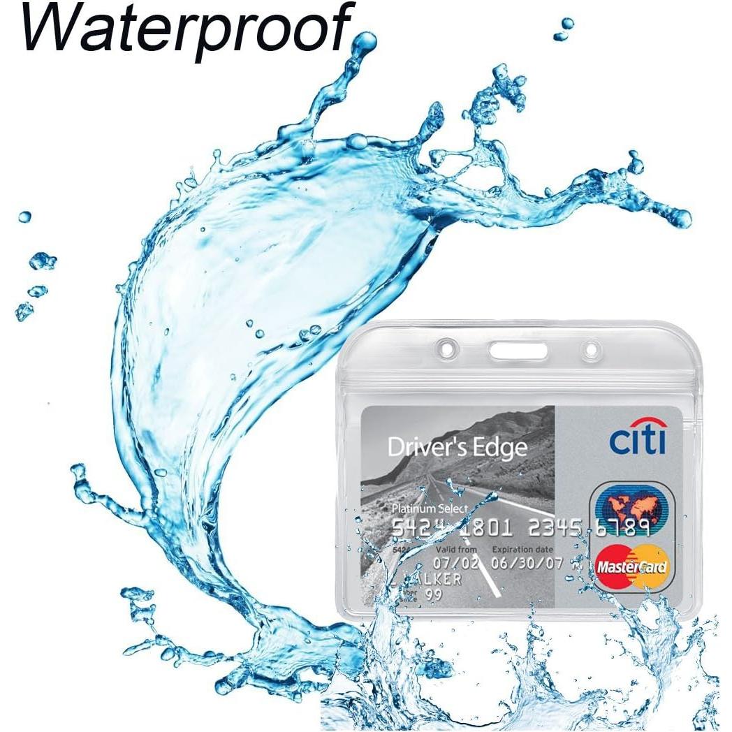 Cintas de Cuello YOUOWO 5 Pack con Portatarjetas Horizontal