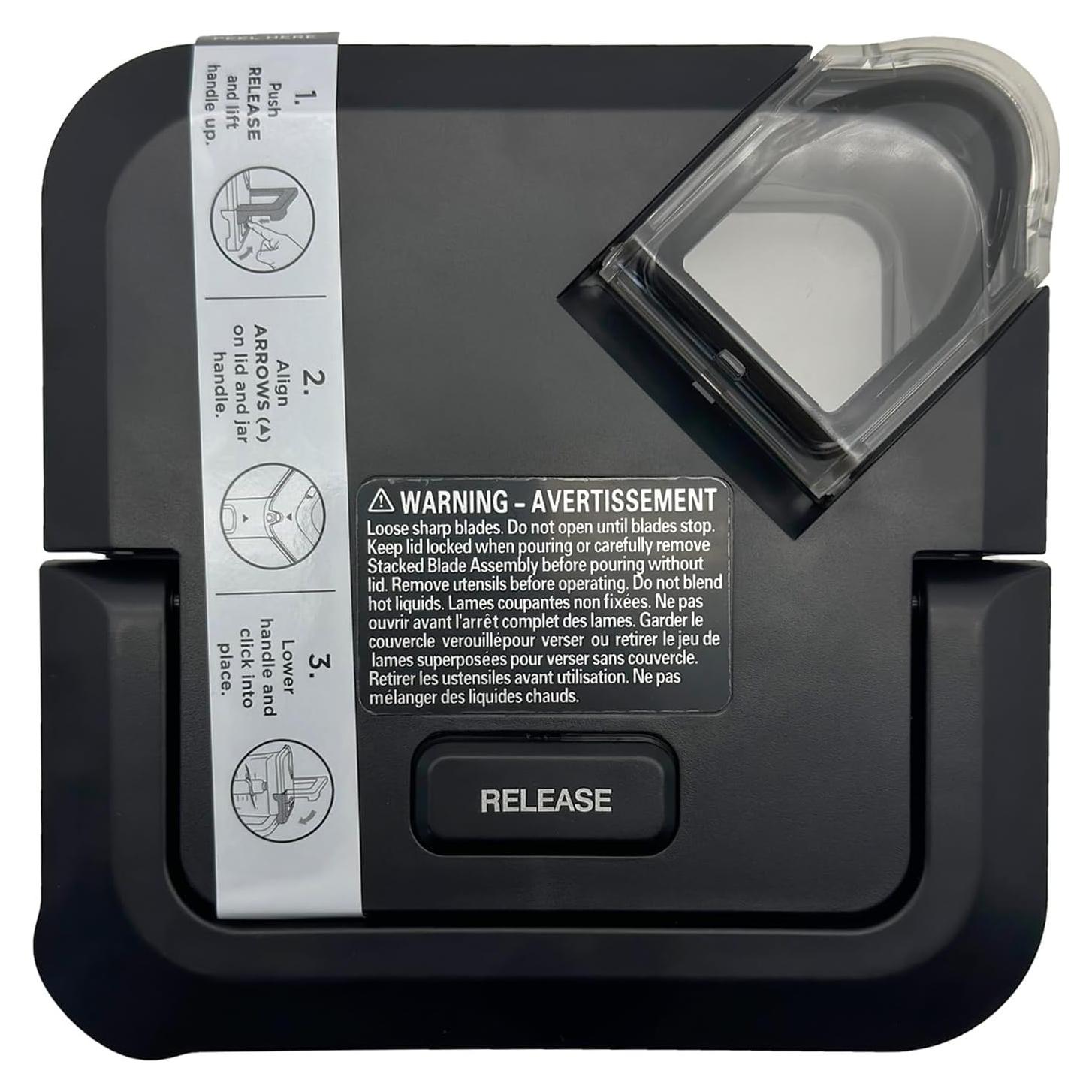 Tapa de bloqueo para licuadora Ninja 72 oz GENQORN