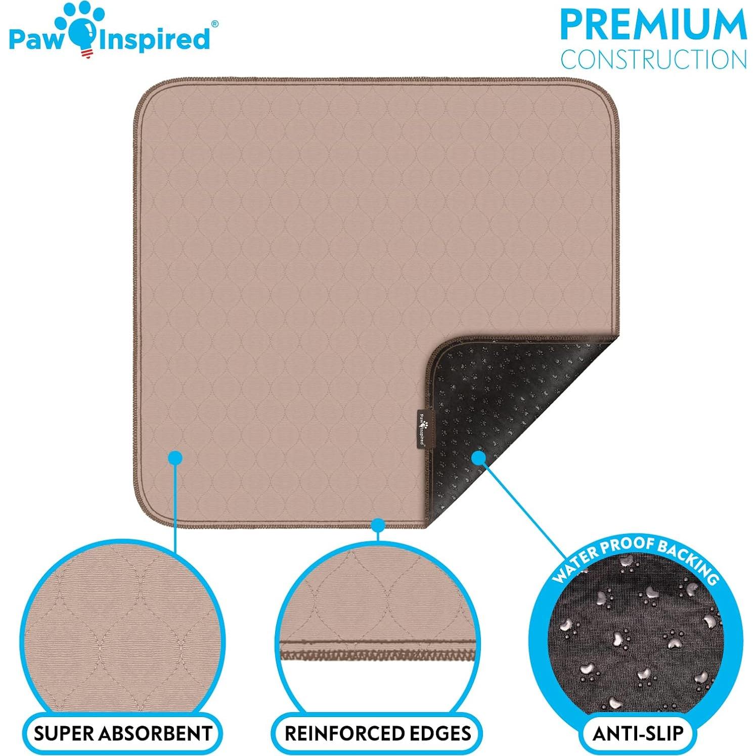 Almohadillas Lavables Paw Inspired 81x76 cm Paquete de 2