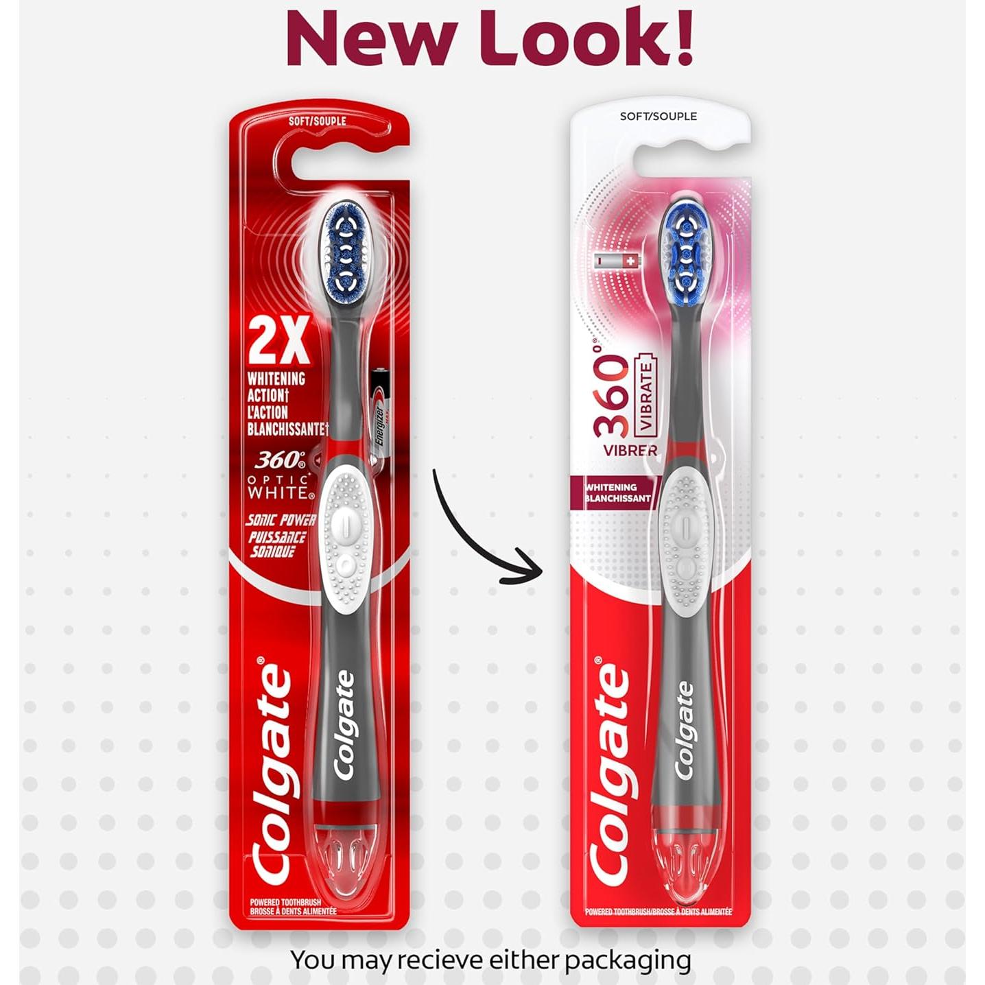 Cepillo de Dientes Sónico Colgate 360 Optic White - Suave