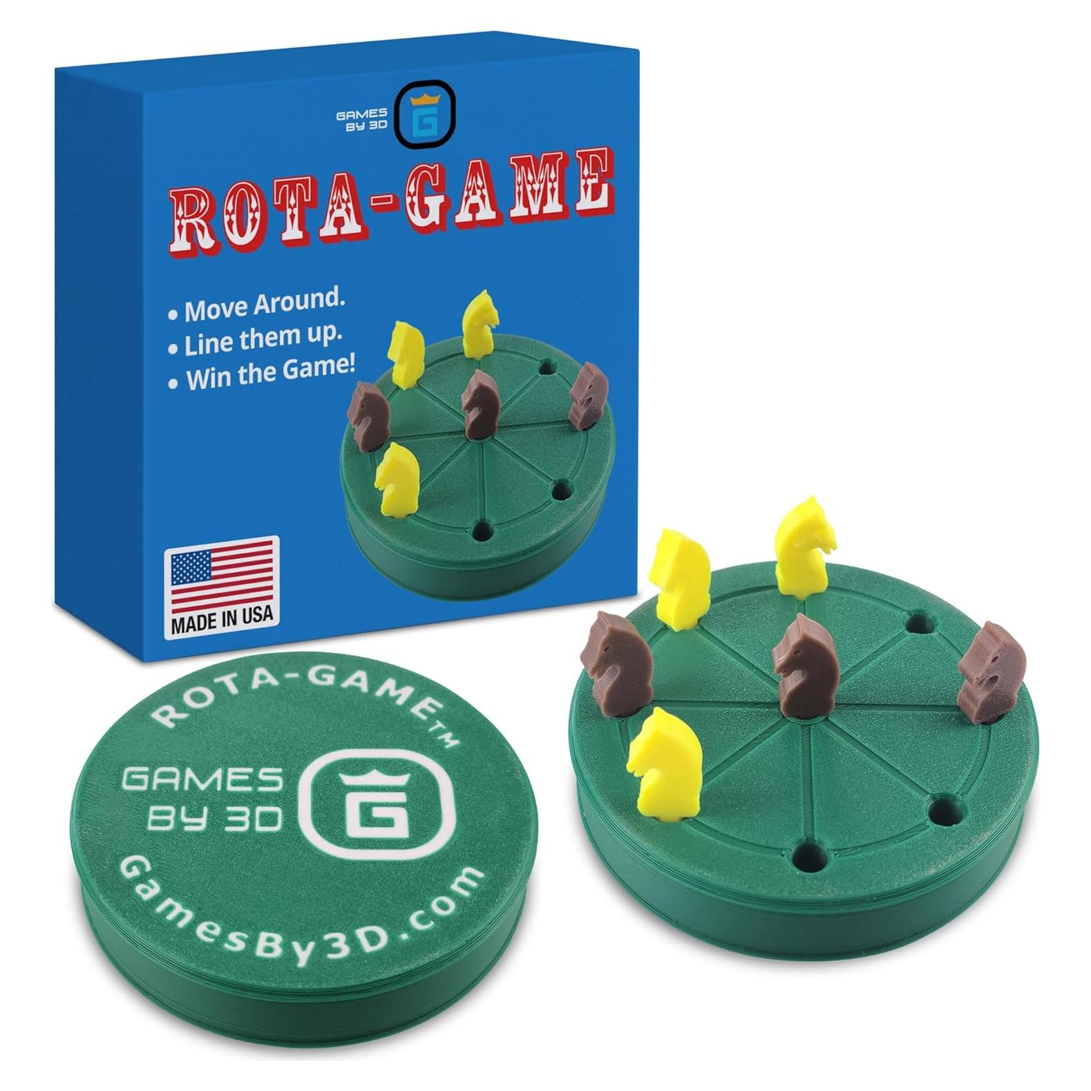 Juego ROTA de Tres en Raya Games by 3D - Portátil Verde
