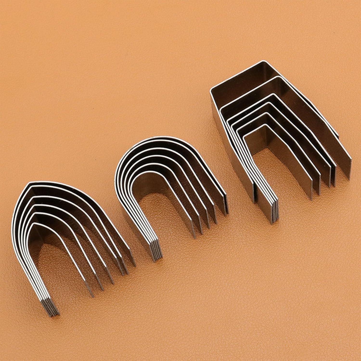 Juego de herramientas de punzón para cuero 19 piezas JiaMai