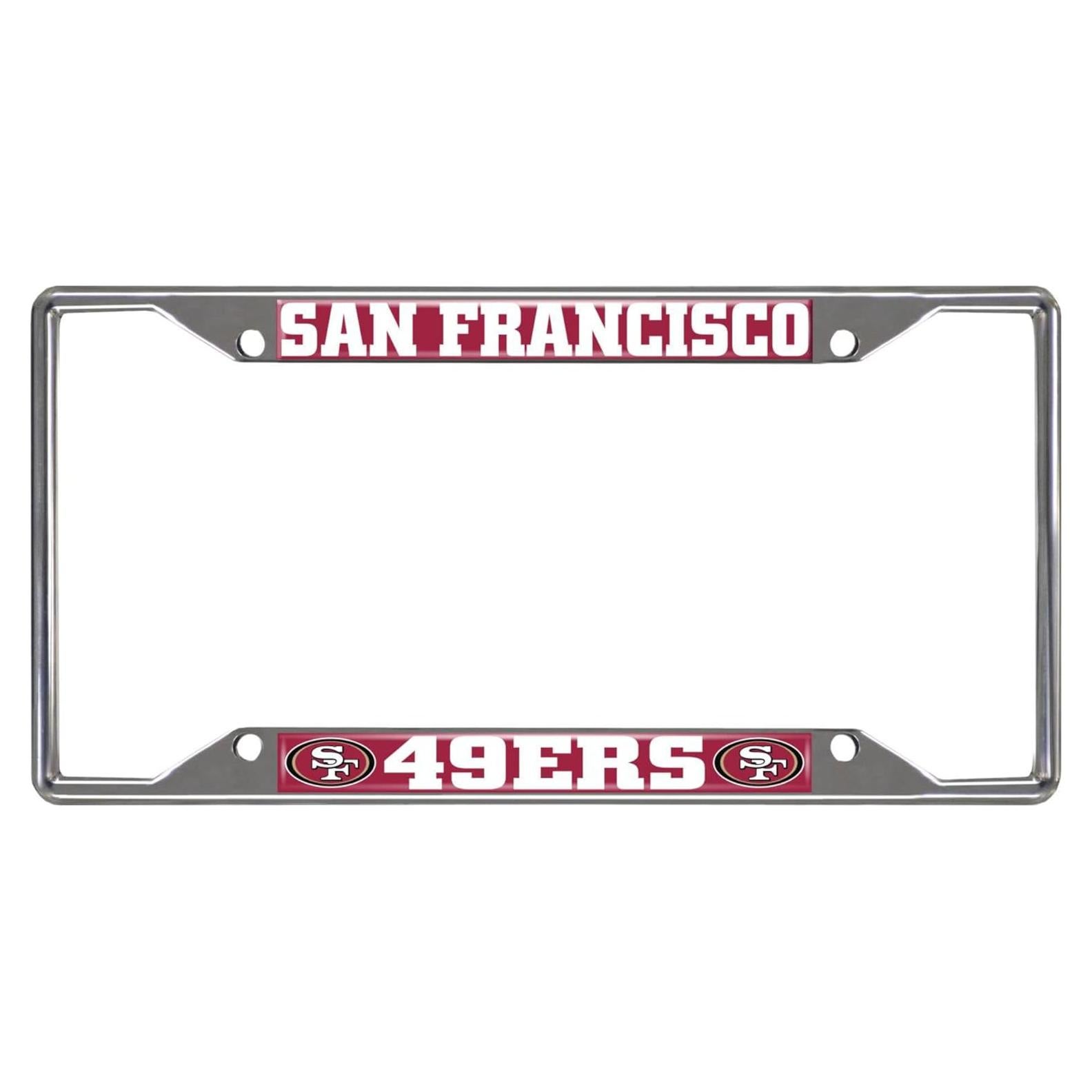 Marco de Placa de Licencia NFL FANMATS San Francisco 49ers