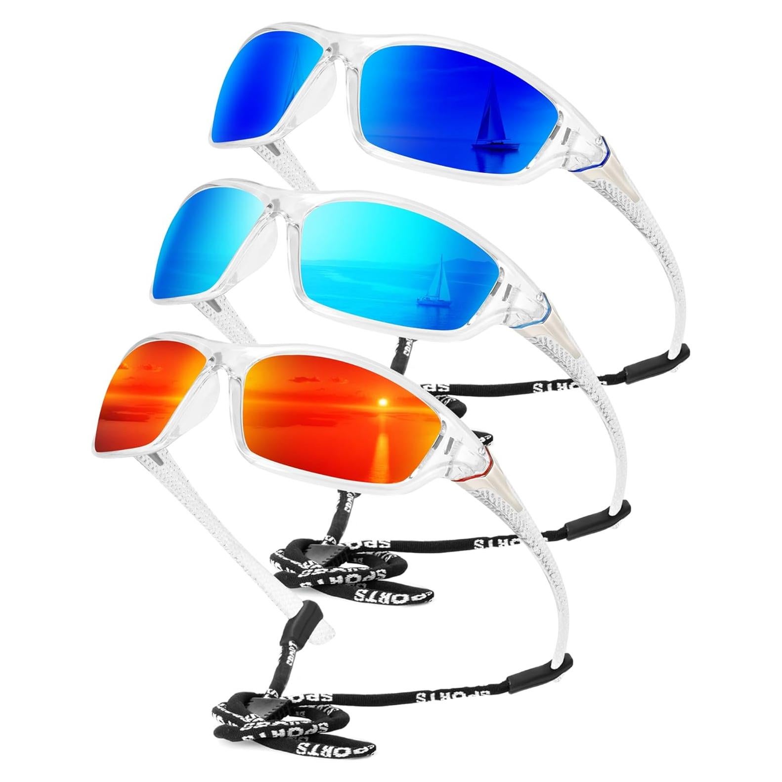 Gafas de Sol Polarizadas KALIYADI S64 UV400 - 3 Pares