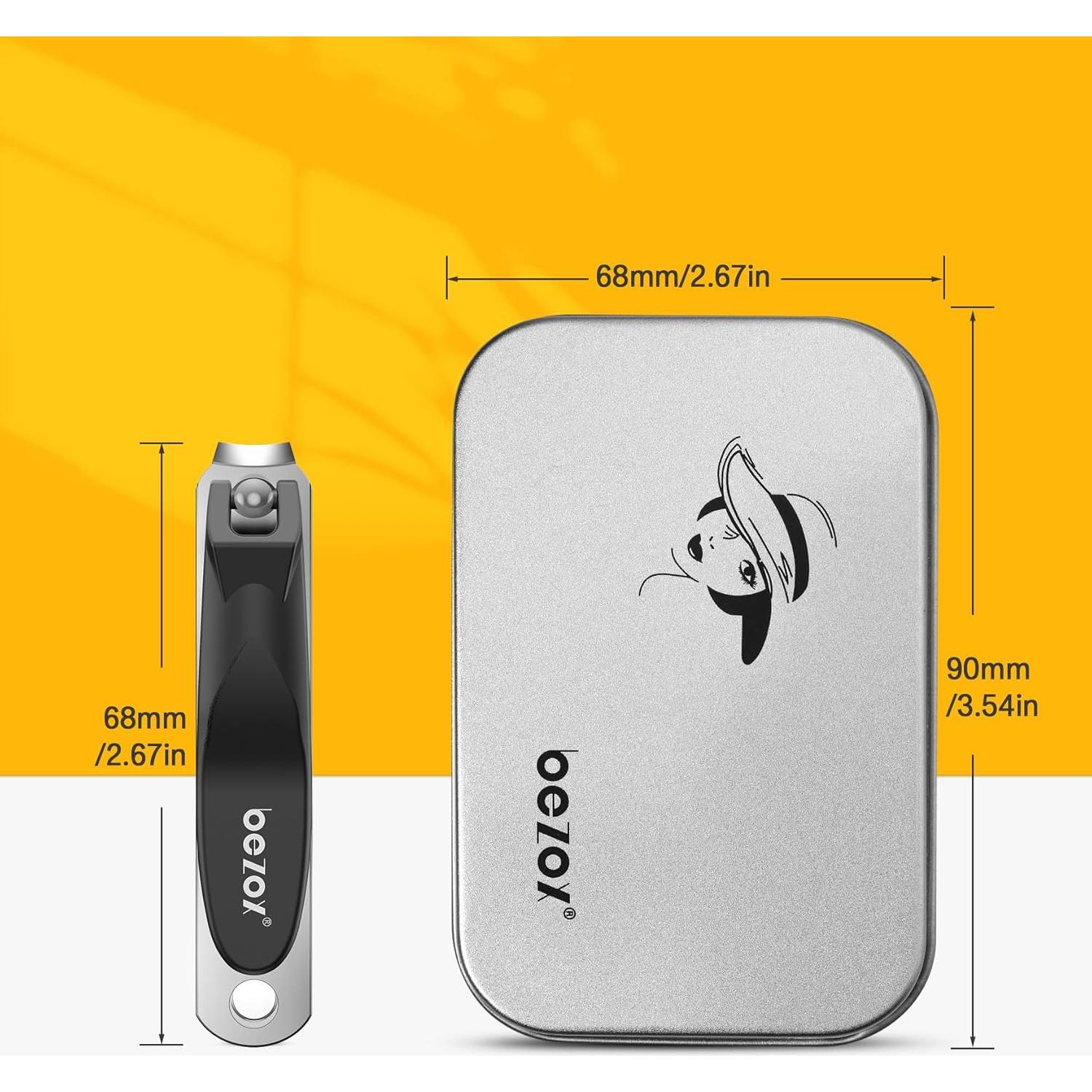 Cortauñas para Bebés BEZOX - Precisión y Seguridad - Negro