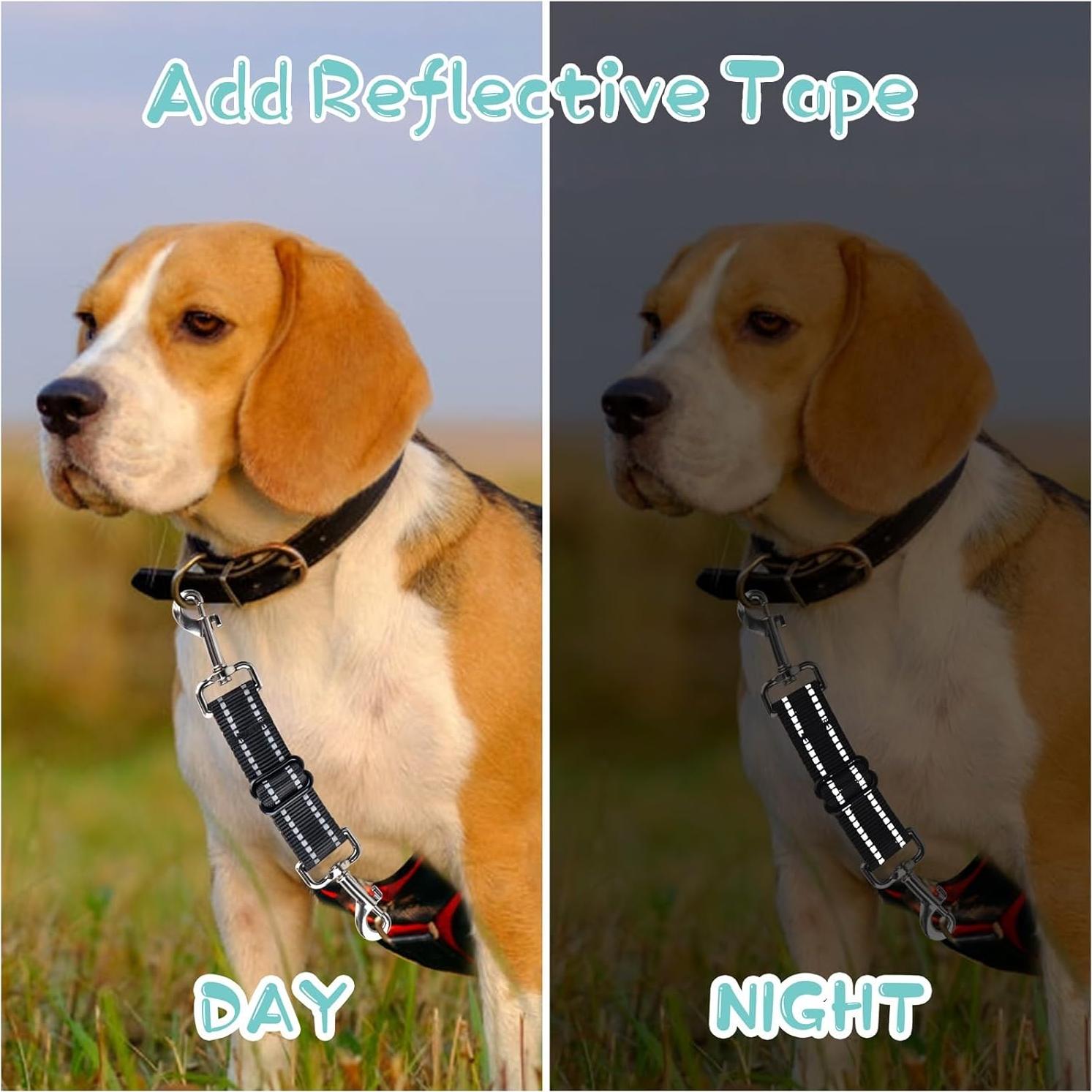 Clip de Seguridad para Perros Chngna - Nylon Reflectante Ajustable