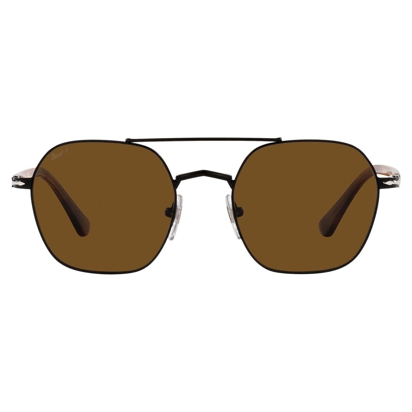 Gafas de sol Persol PO2483S cuadradas negras con lentes polarizados