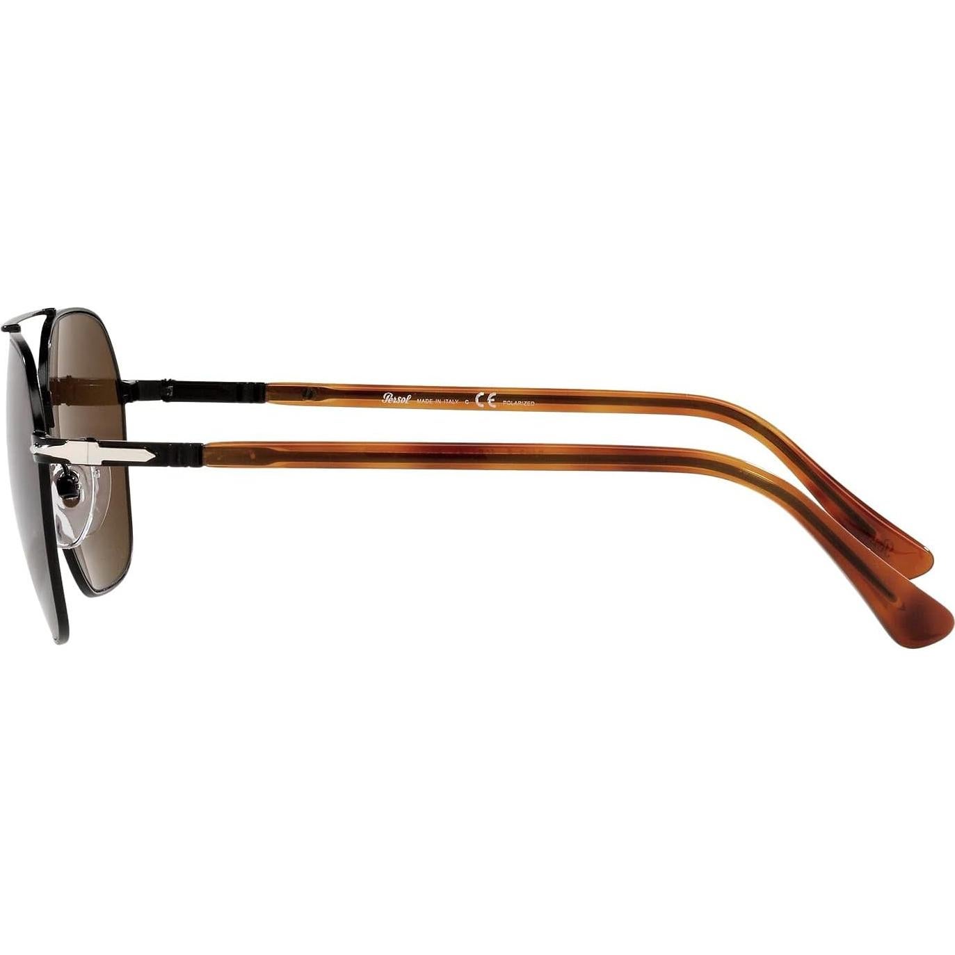 Gafas de sol Persol PO2483S cuadradas negras con lentes polarizados