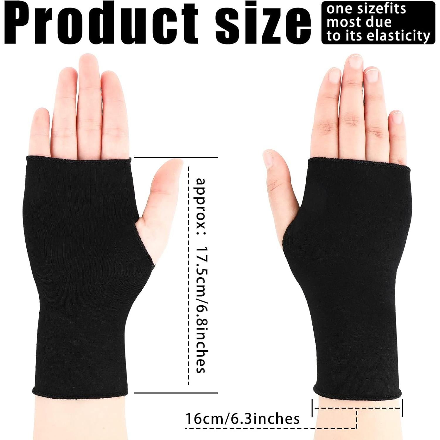 Guantes de Protección Solar UV Bememo para Mujeres - 4 Paquetes