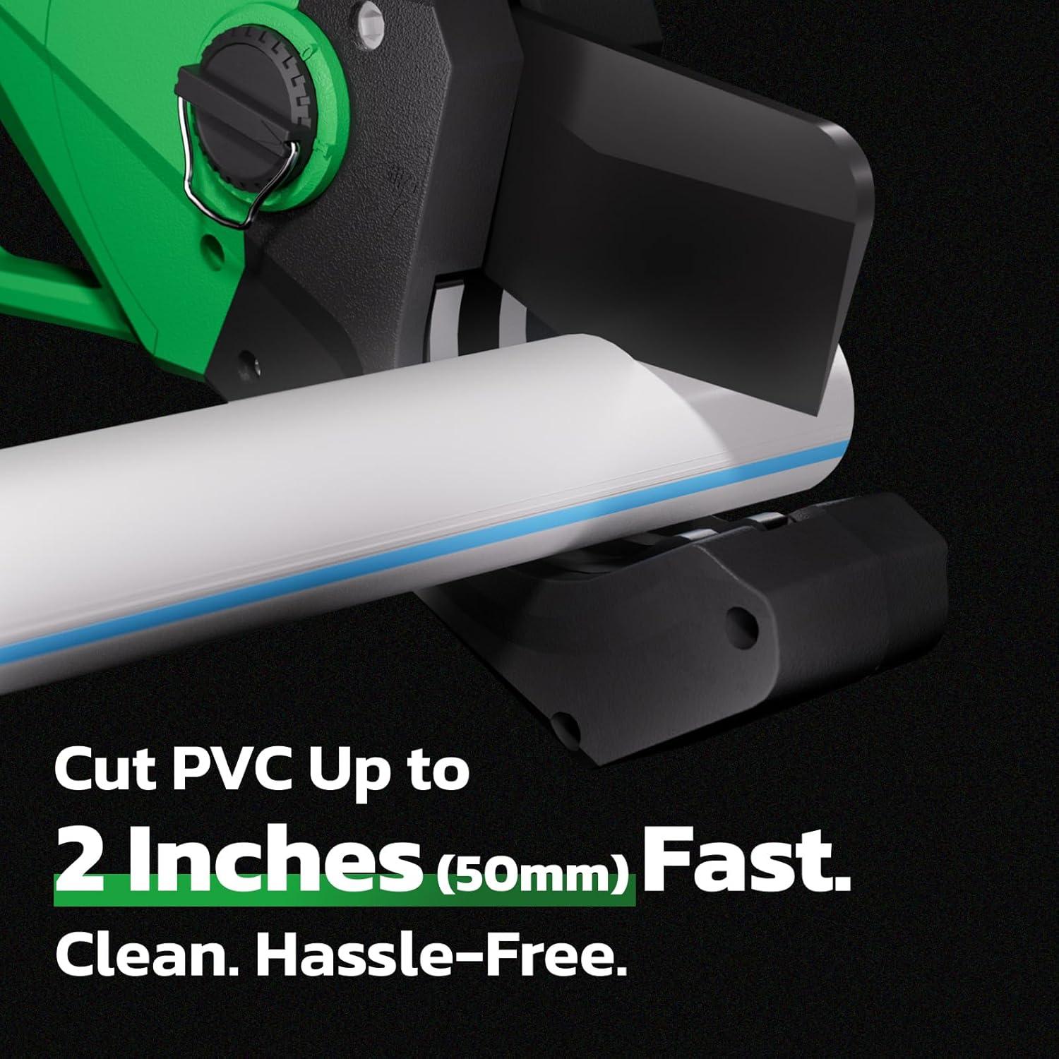 Cortadora de Tubos Eléctrica NEXON 18V para PVC y Plástico