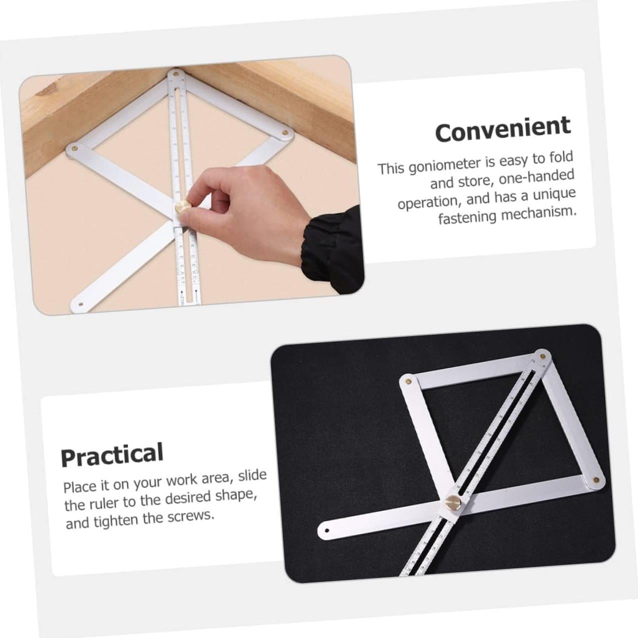 Transportador Multifuncional WHAMVOX 28x17cm Acero Inoxidable