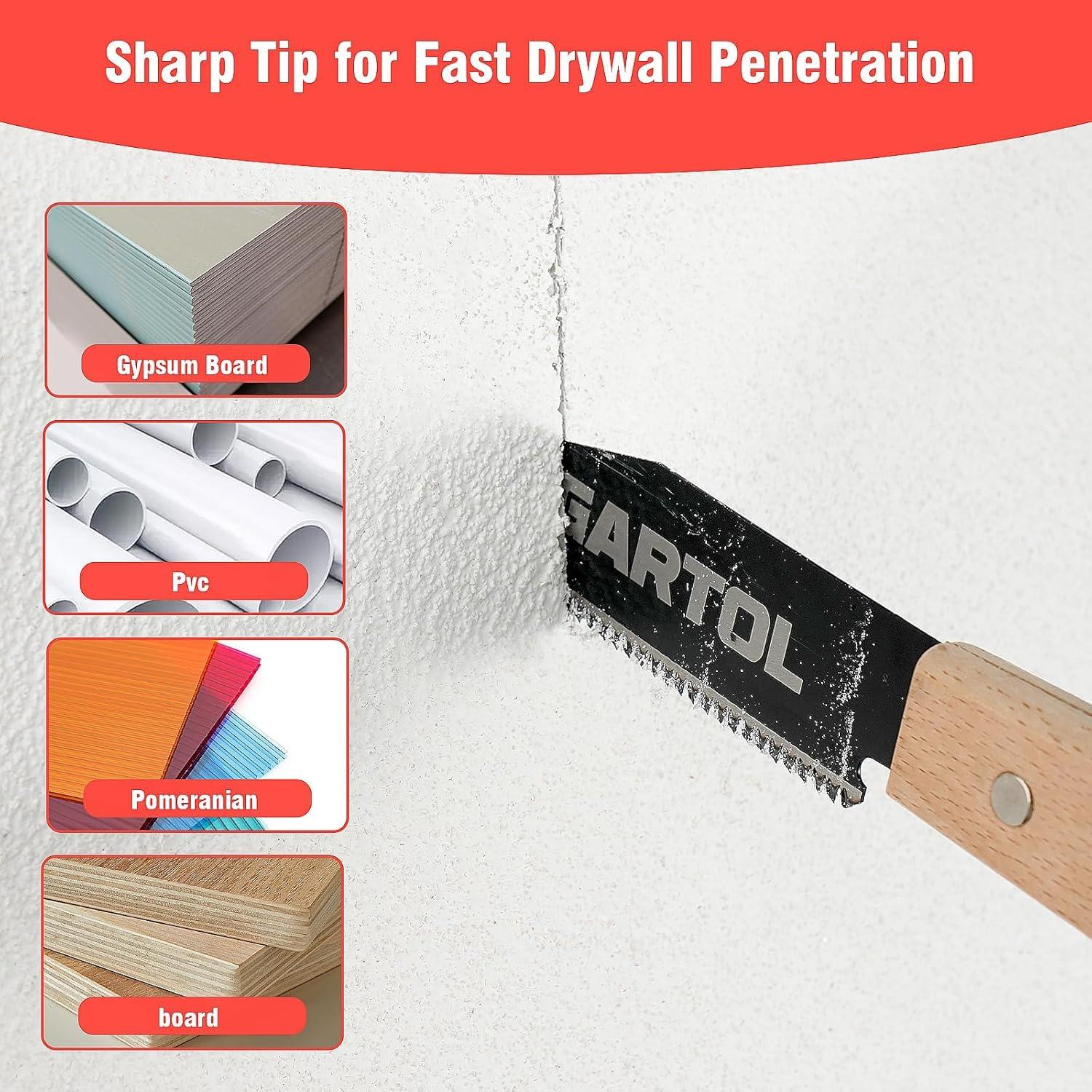 Sierra de Mano GARTOL Japonesa 2 Piezas 15.24 cm Doble Filo