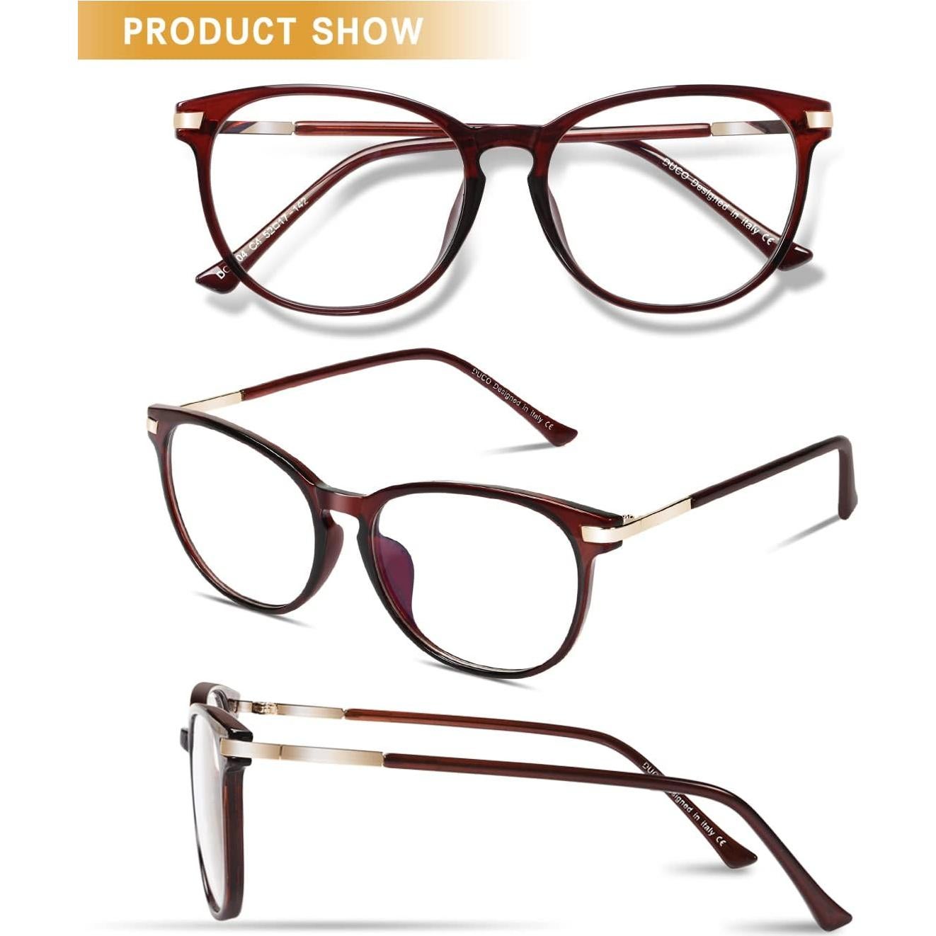 Gafas de lectura y gaming DUCO DC5204 con bloqueo luz azul