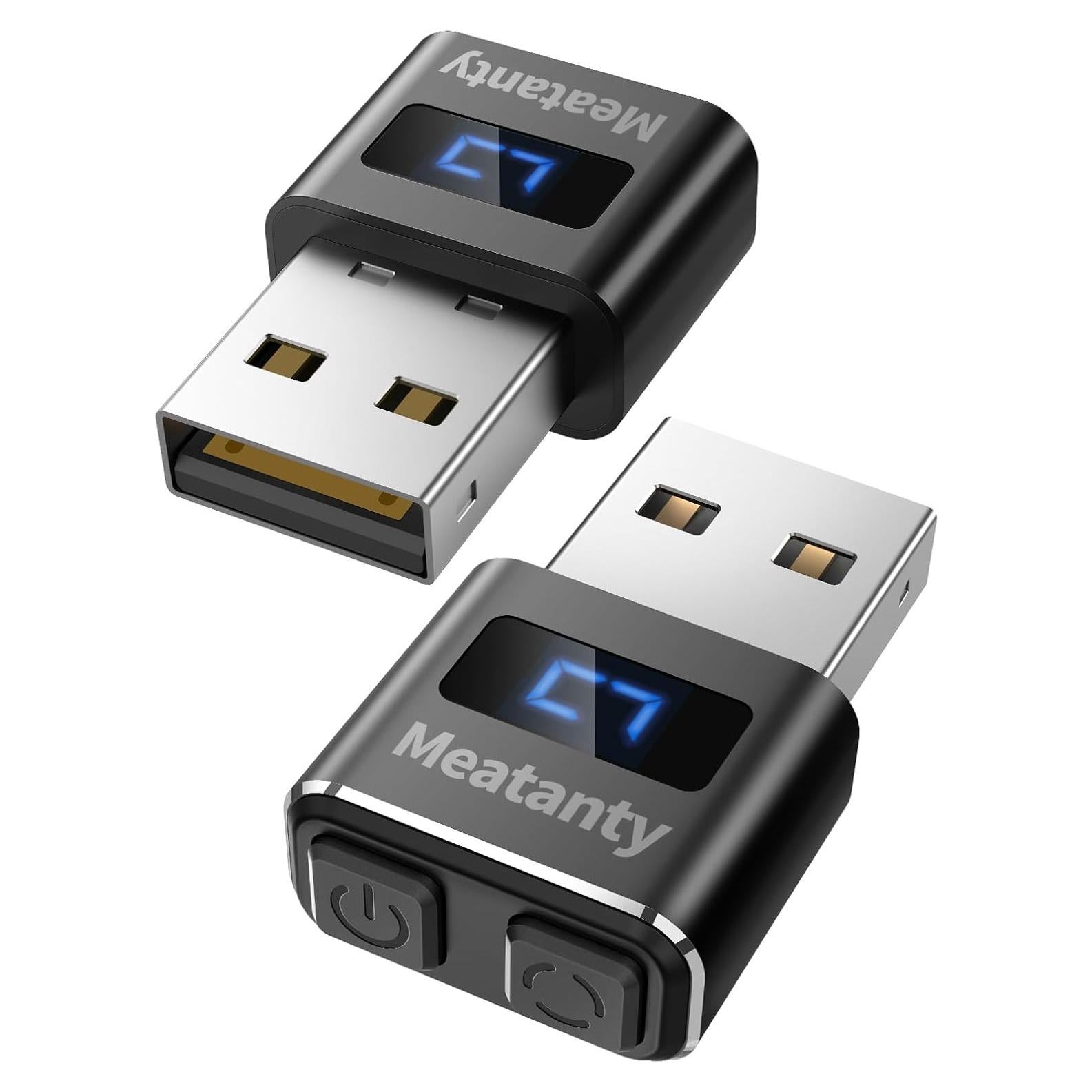 Mouse Jiggler USB Meatanty 2 Pcs Indetectable con Temporizador