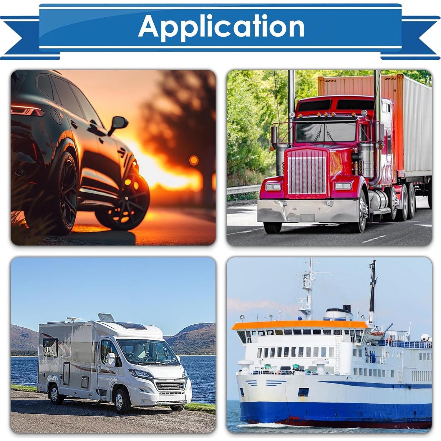 Kit de Fusibles Jcase Eoppen 36 Piezas 20A a 80A para Autos