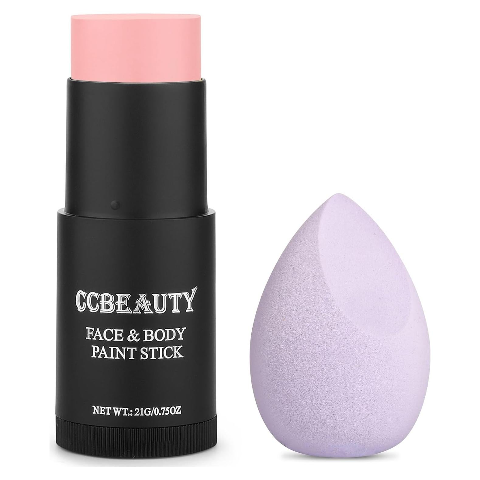 Pintura Facial en Barra CCbeauty Rosa Bebé 63.5g Kit Halloween