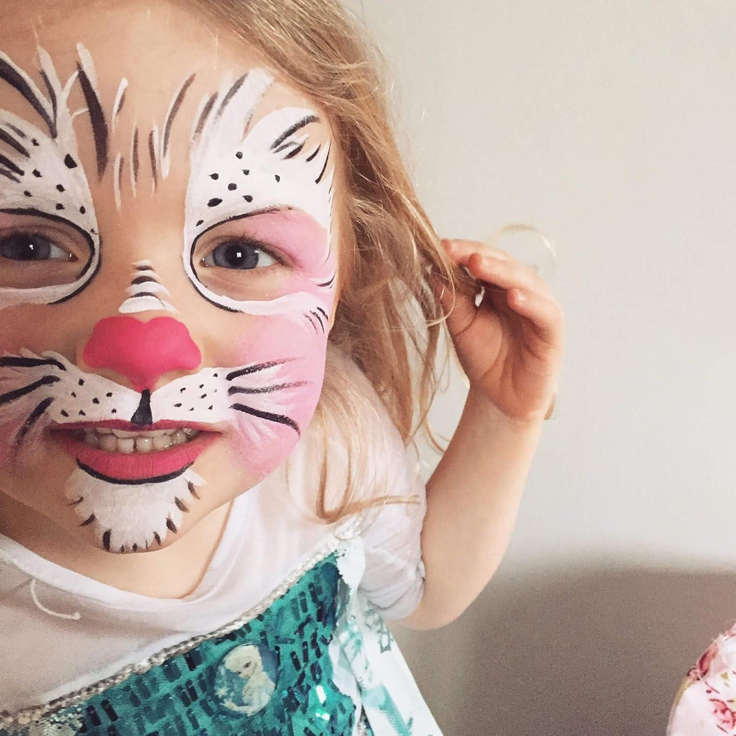 Pintura Facial en Barra CCbeauty Rosa Bebé 63.5g Kit Halloween