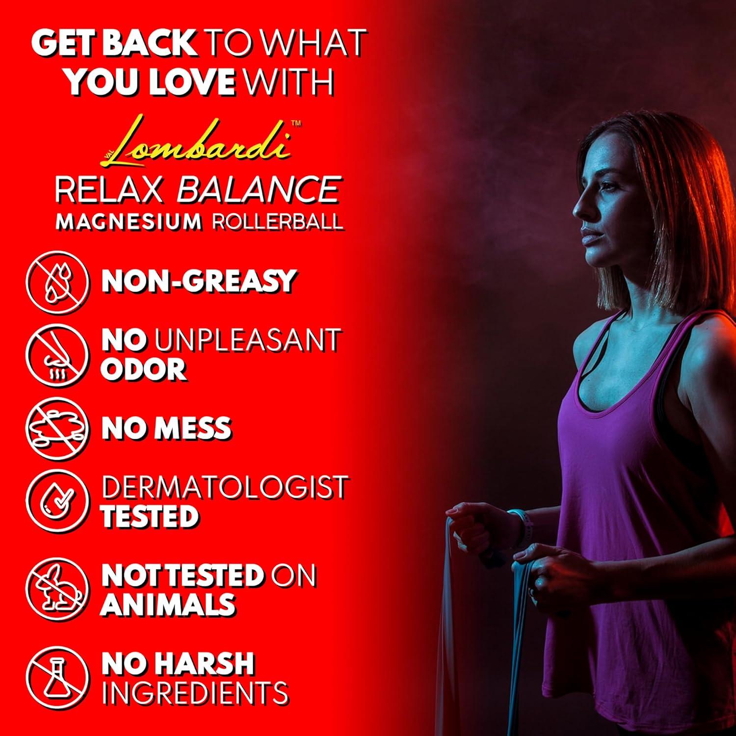 VAL Lombardi Rollerball de Magnesio Zechstein 118ml | Alivio Muscular