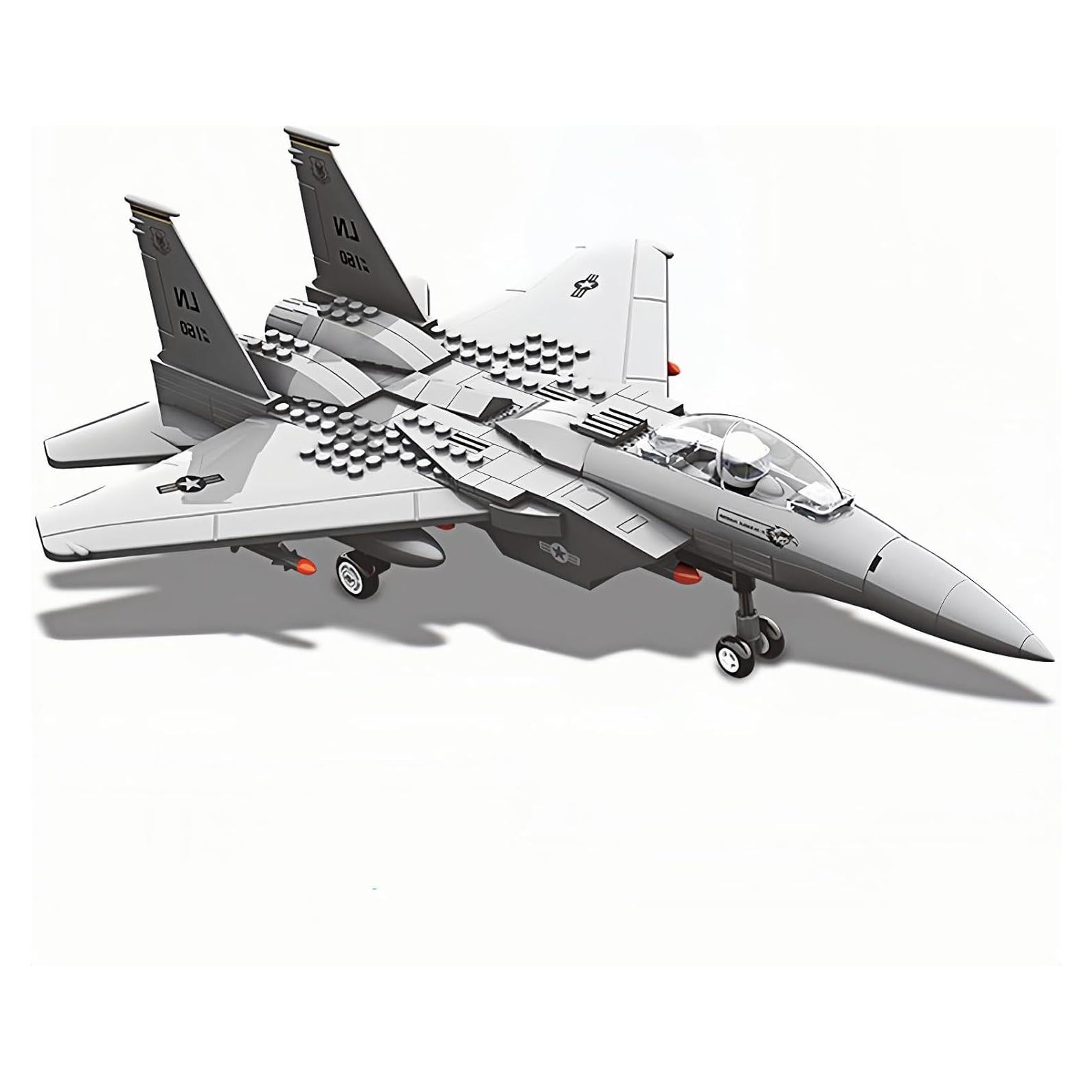 Jet de combate F-15 Eagle KERHENE 270 piezas juguete