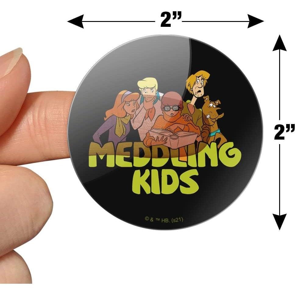 Calcomanías Scooby-Doo para Scrapbooking - 18 Piezas Transparentes