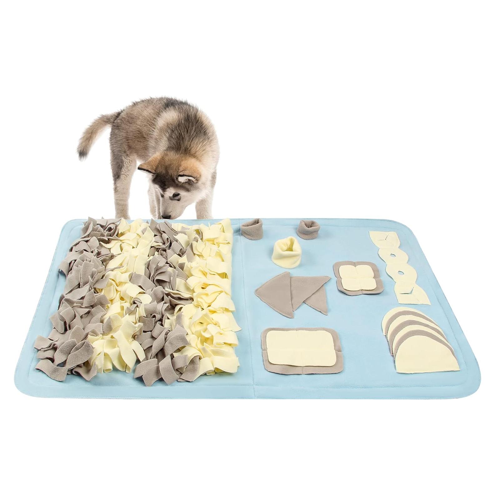 Alfombra Snuffle para Perros Stellaire Chern 60x100 cm Azul