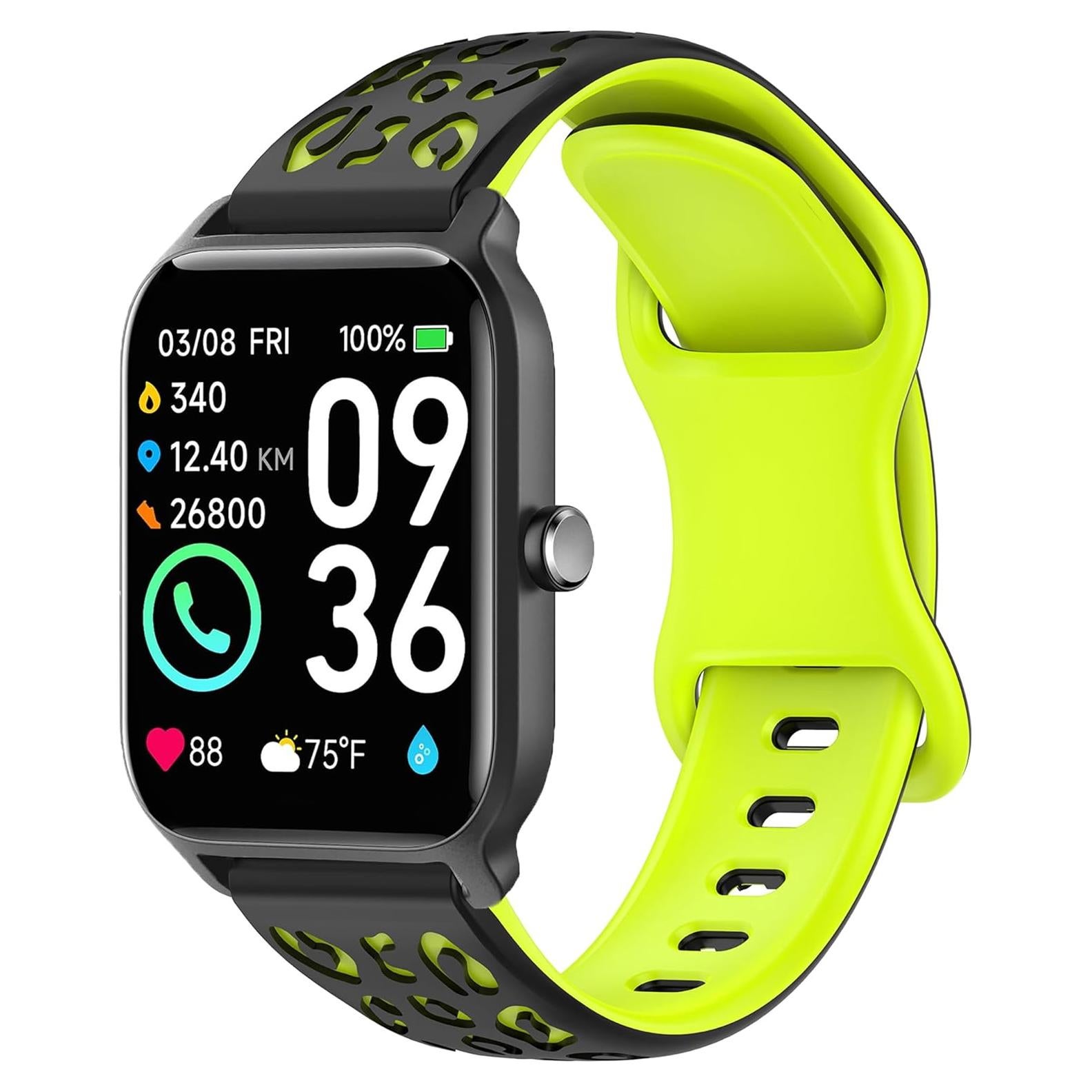 Correa de Silicona 22mm Sunnyson para Reloj Inteligente IDW13